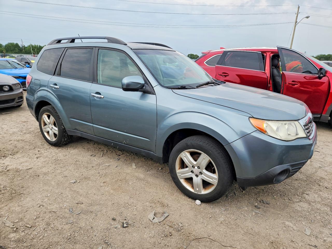 2009 Subaru Forester 2.5x Limited Gray vin: JF2SH64699H755120