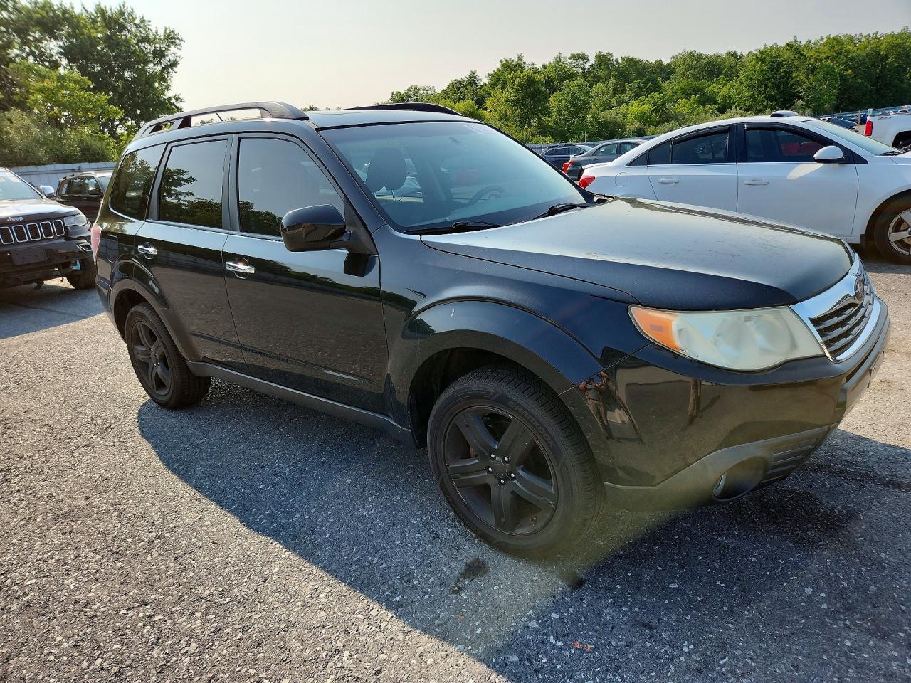 2009 Subaru Forester 2.5x Limited Black vin: JF2SH64699H761077