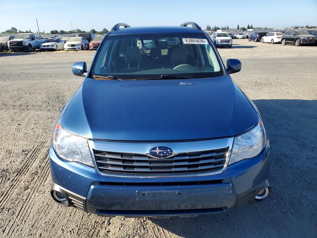 2009 Subaru Forester 2.5x Limited Blue vin: JF2SH64699H776873