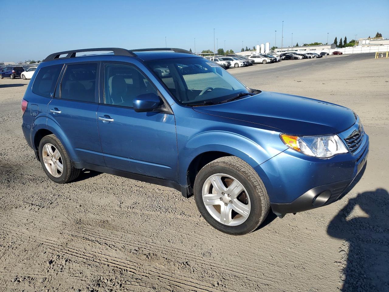 2009 Subaru Forester 2.5x Limited Blue vin: JF2SH64699H776873