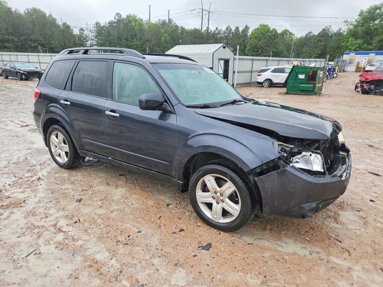 2009 Subaru Forester 2.5x Limited Charcoal vin: JF2SH64699H782754