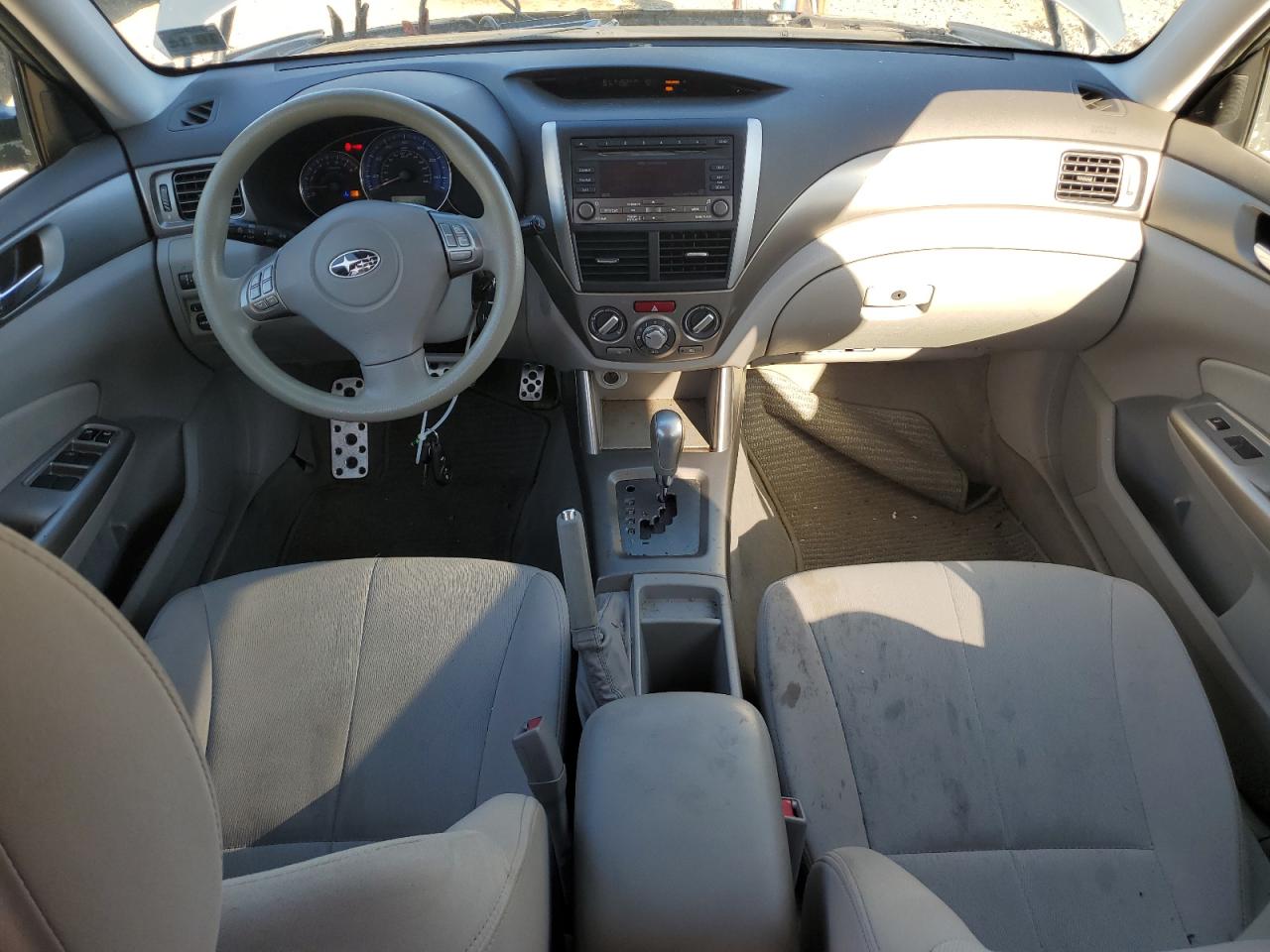 2009 Subaru Forester 2.5xt Silver vin: JF2SH65649H712853