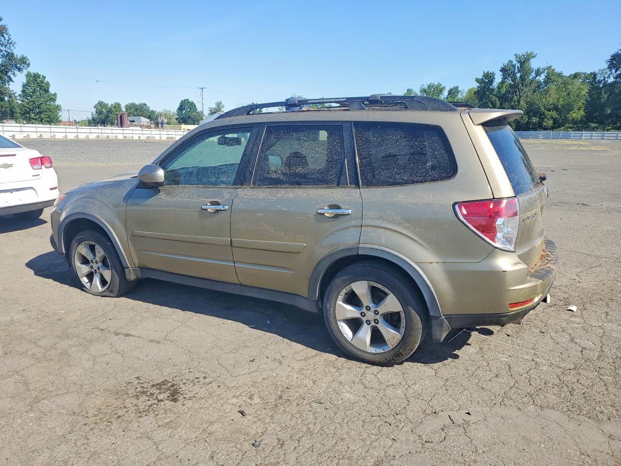 2009 Subaru Forester 2.5xt Tan vin: JF2SH65659H714126