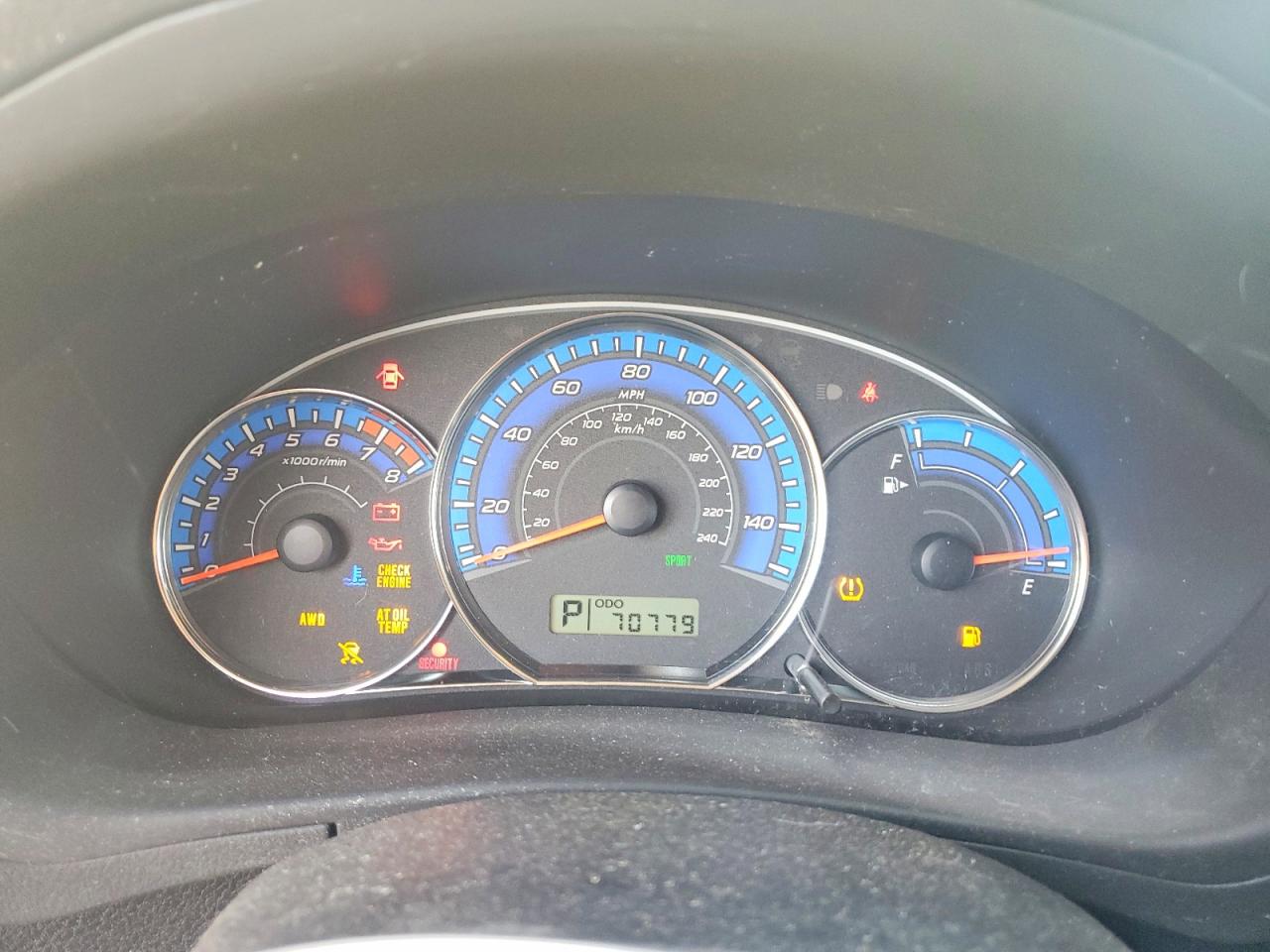 2009 Subaru Forester 2.5xt Tan vin: JF2SH65659H714126