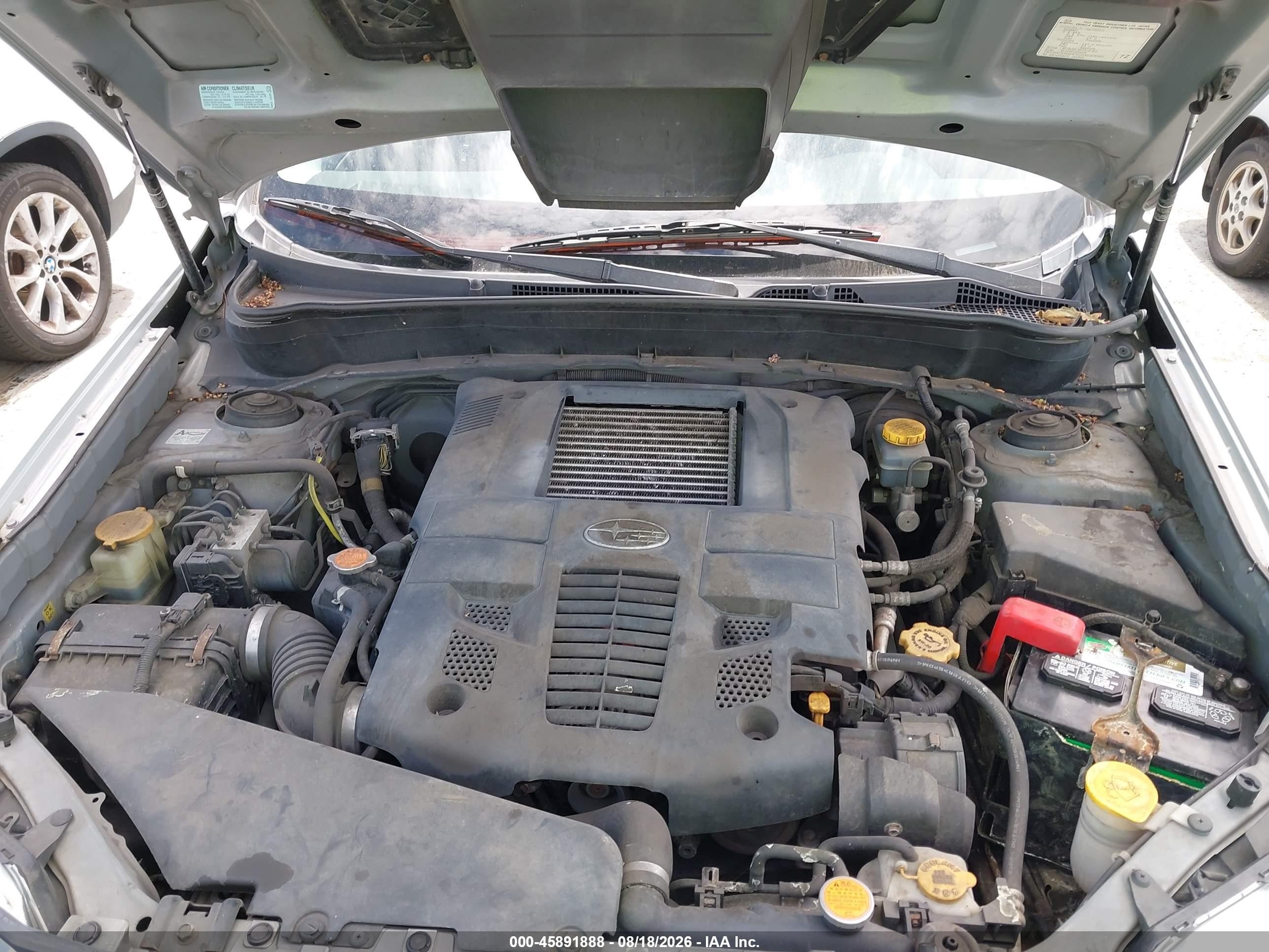 2009 Subaru Forester 2.5xt Silver vin: JF2SH65669H723997