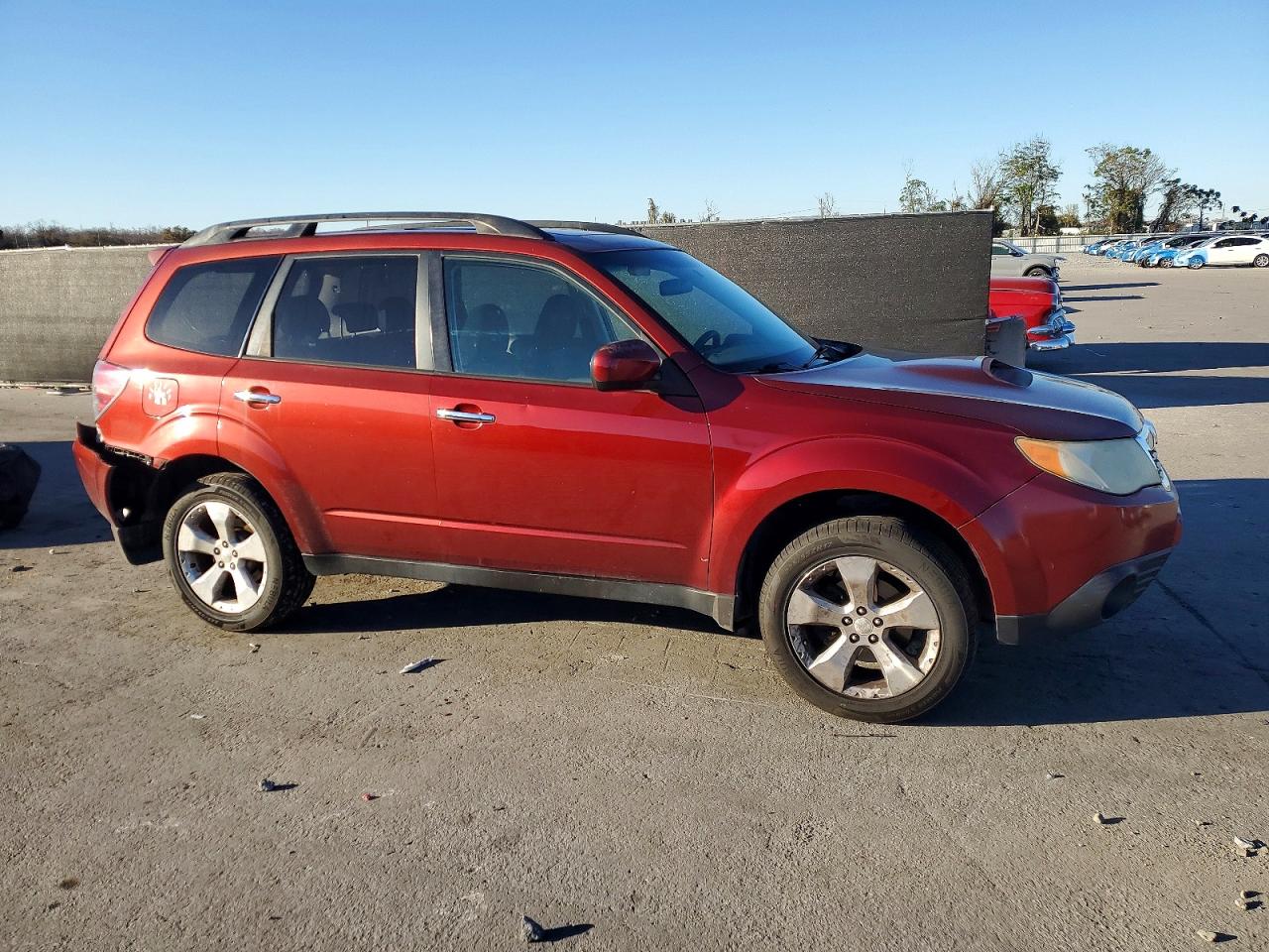 2009 Subaru Forester 2.5xt Burgundy vin: JF2SH65679H720509
