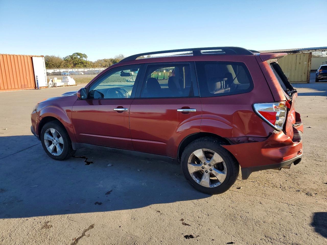 2009 Subaru Forester 2.5xt Burgundy vin: JF2SH65679H720509