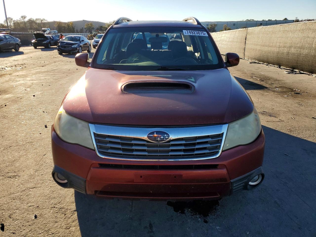 2009 Subaru Forester 2.5xt Burgundy vin: JF2SH65679H720509