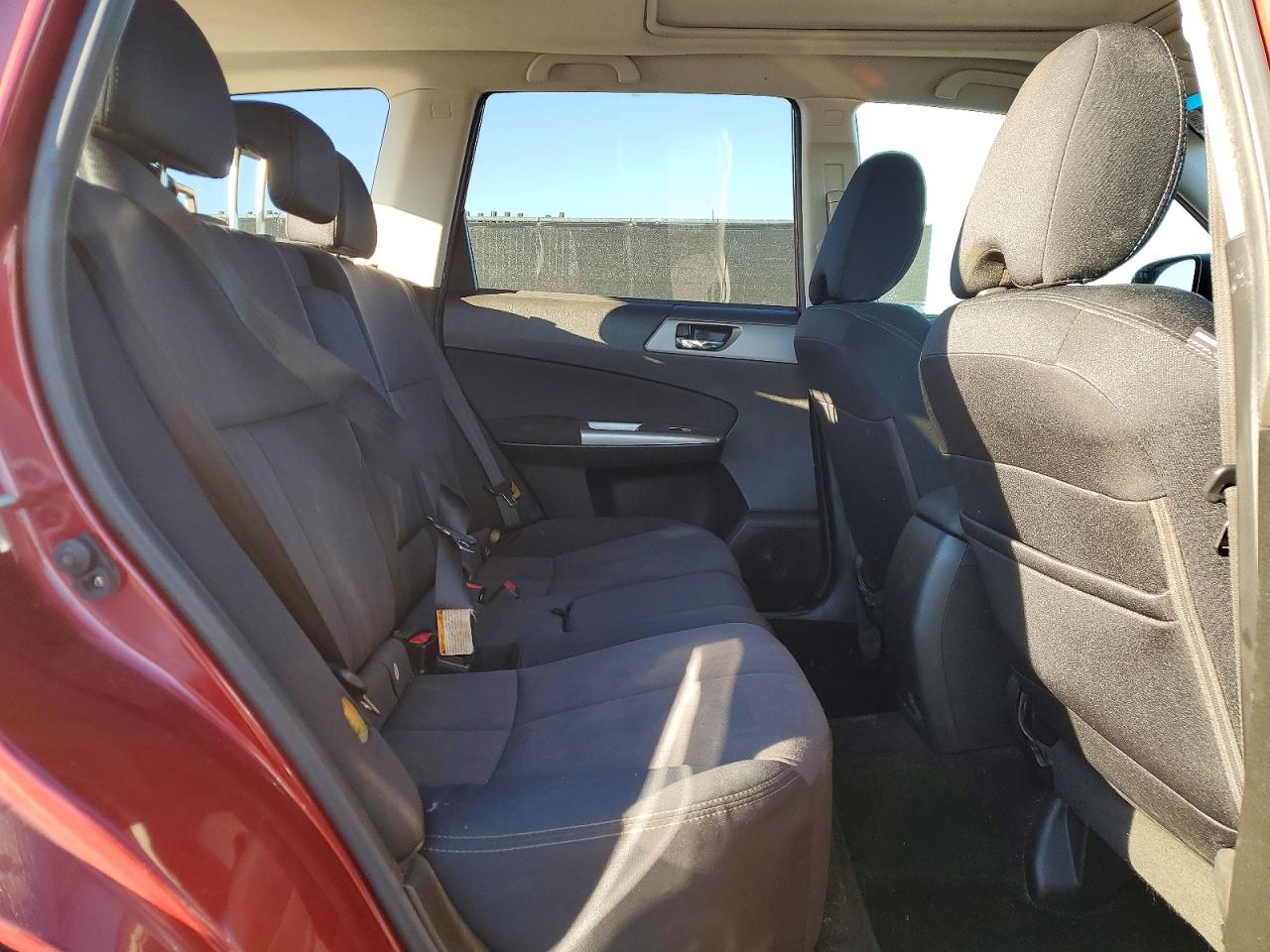 2009 Subaru Forester 2.5xt Burgundy vin: JF2SH65679H720509