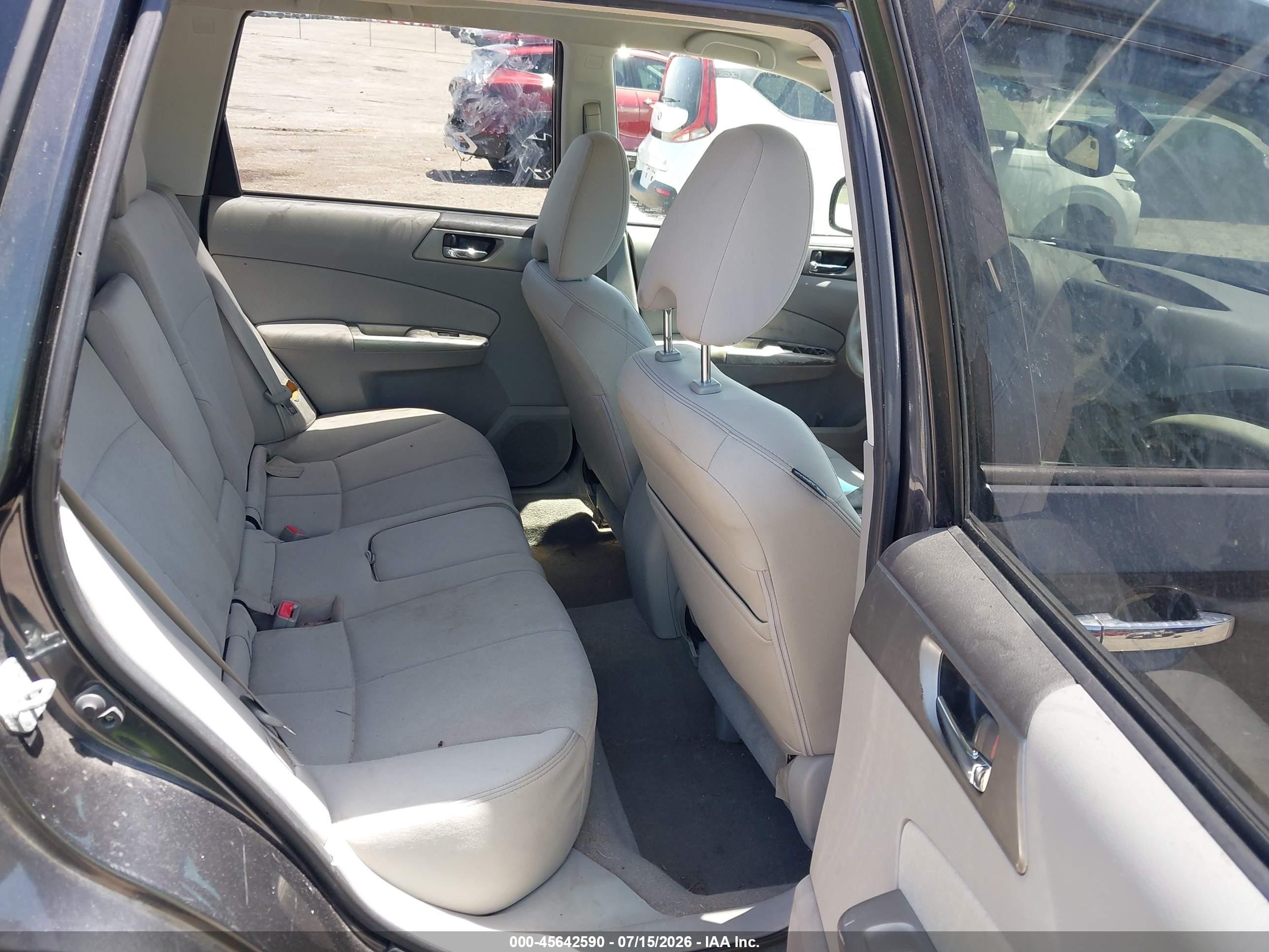 2009 Subaru Forester 2.5xt Черный vin: JF2SH656X9H711044