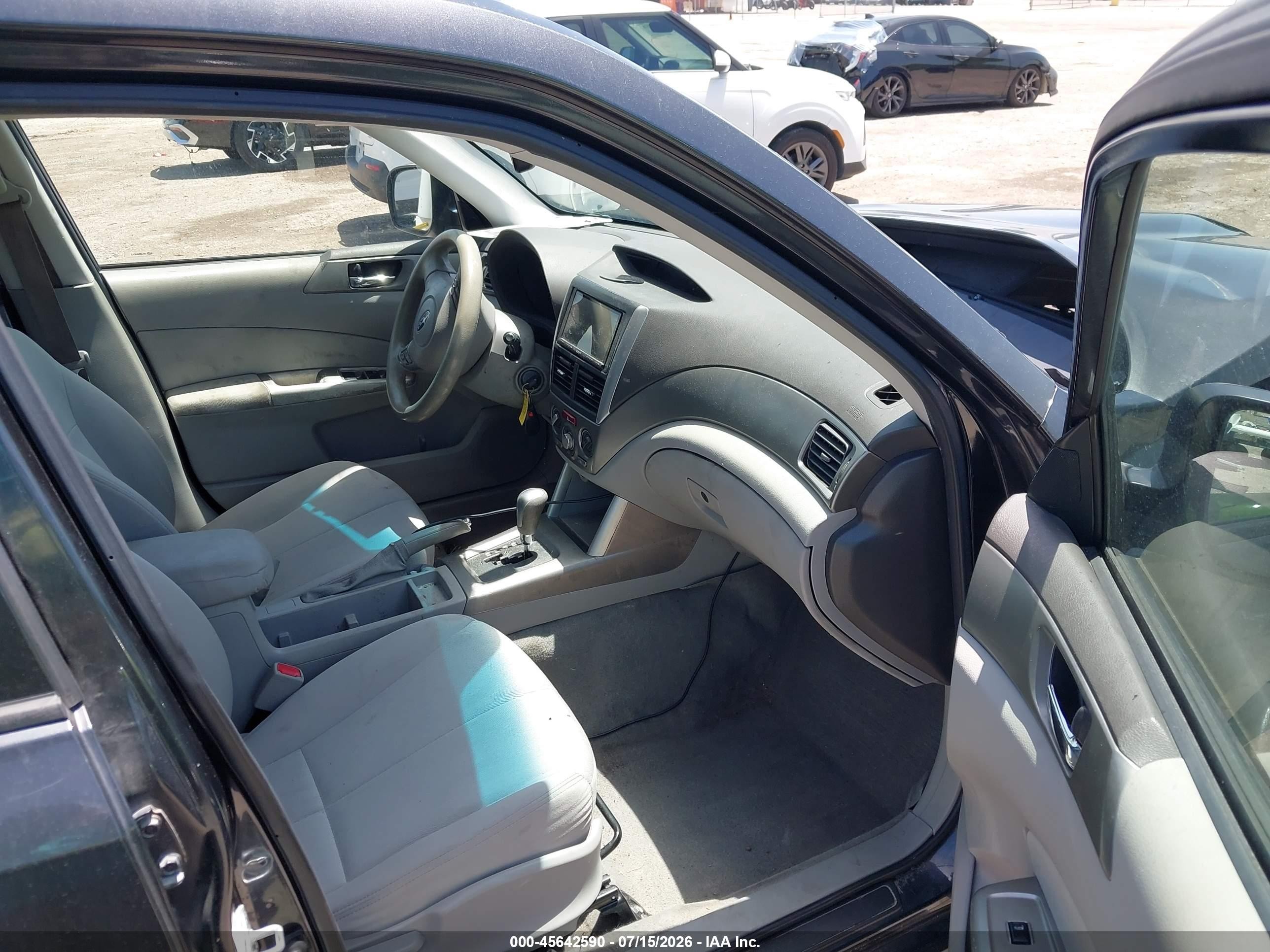 2009 Subaru Forester 2.5xt Черный vin: JF2SH656X9H711044