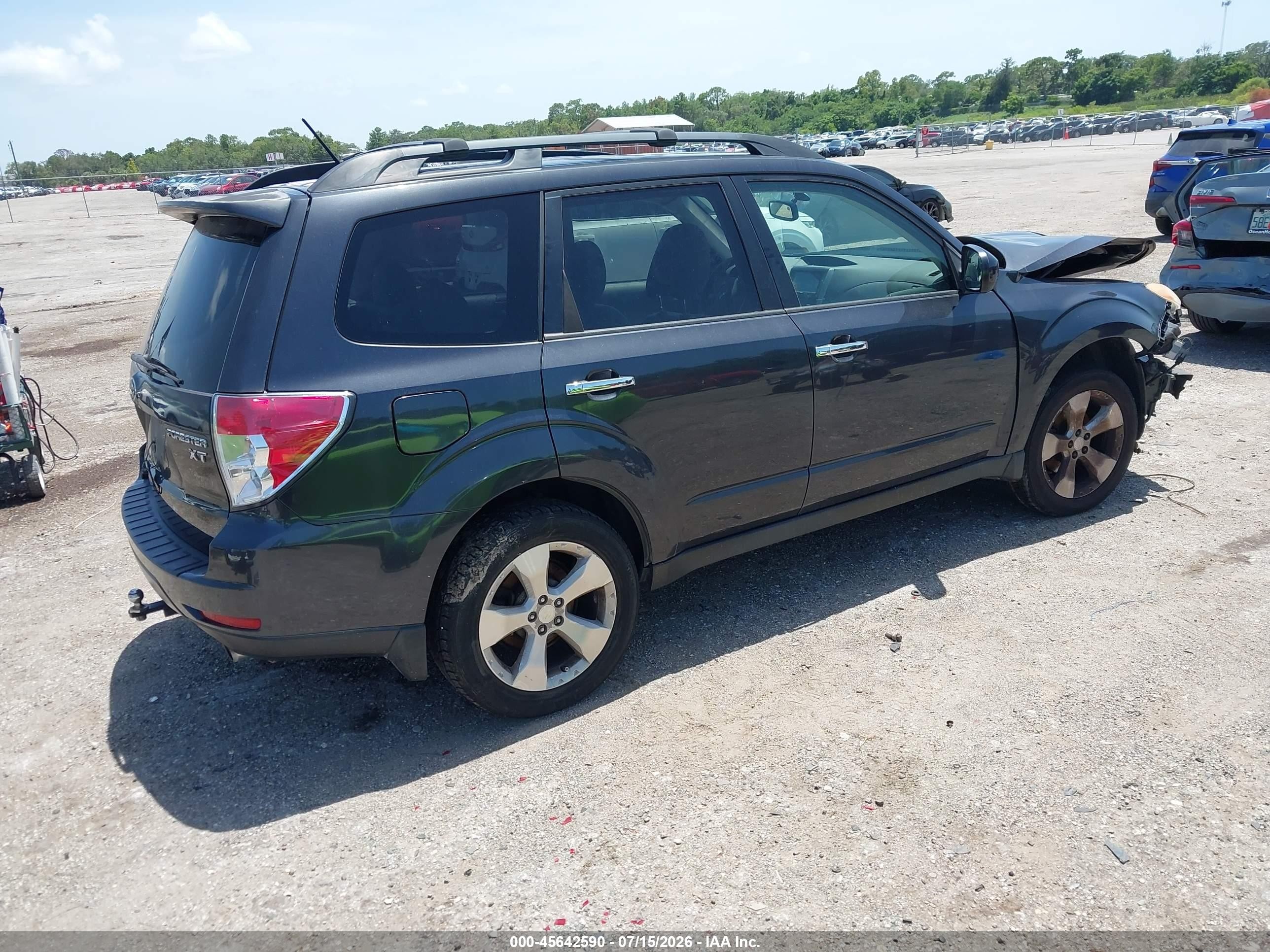 2009 Subaru Forester 2.5xt Черный vin: JF2SH656X9H711044