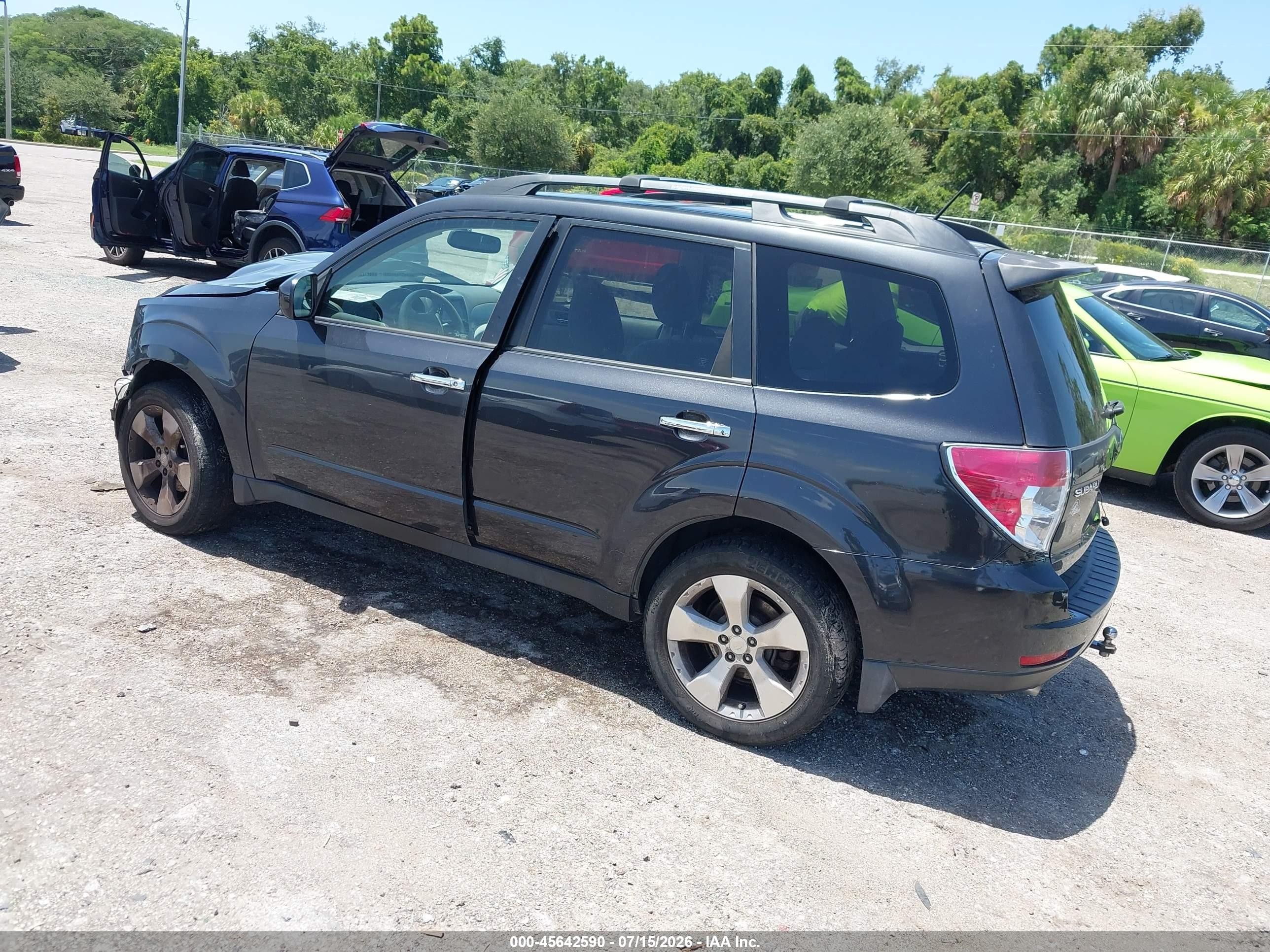 2009 Subaru Forester 2.5xt Черный vin: JF2SH656X9H711044
