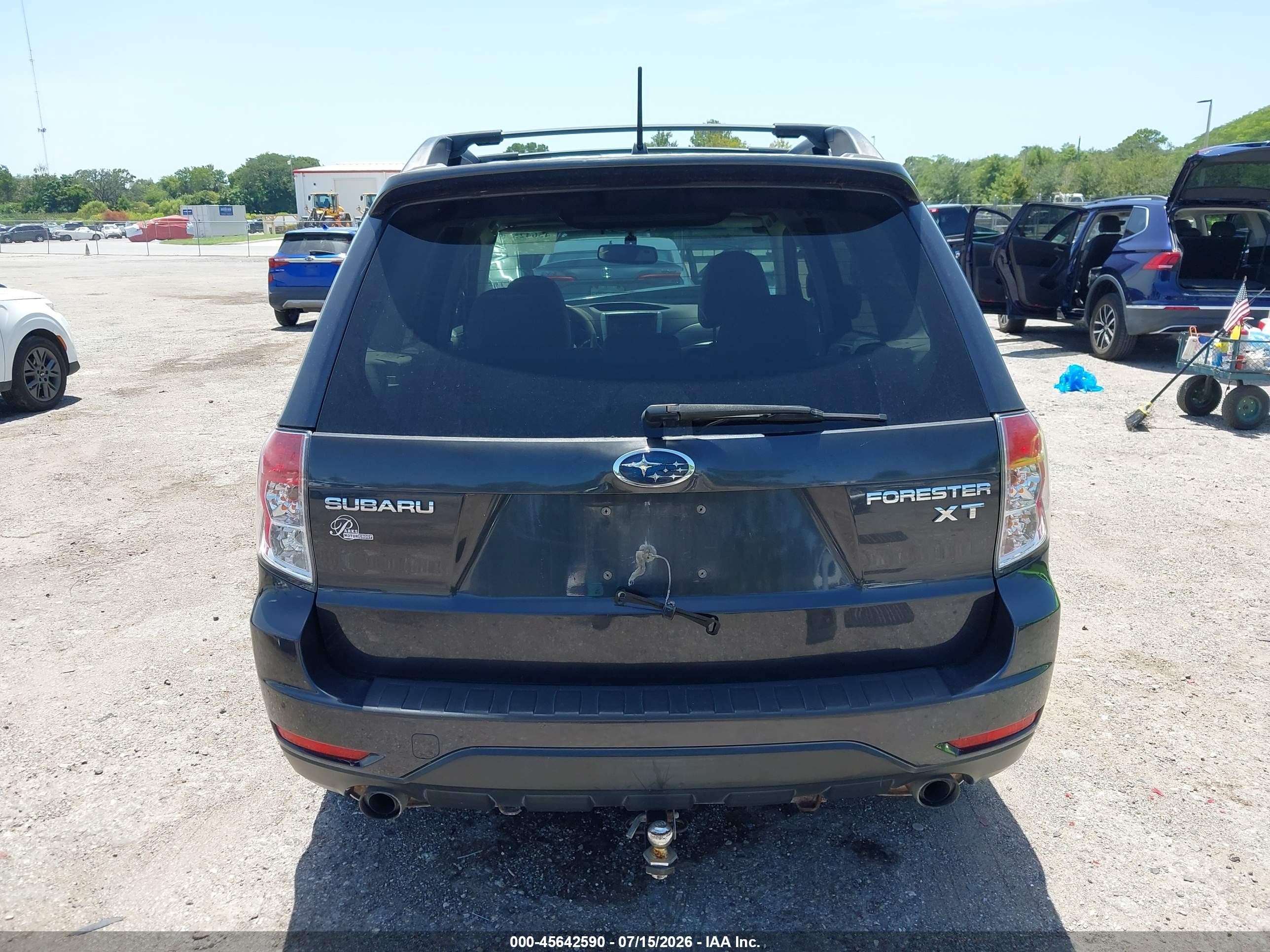 2009 Subaru Forester 2.5xt Черный vin: JF2SH656X9H711044