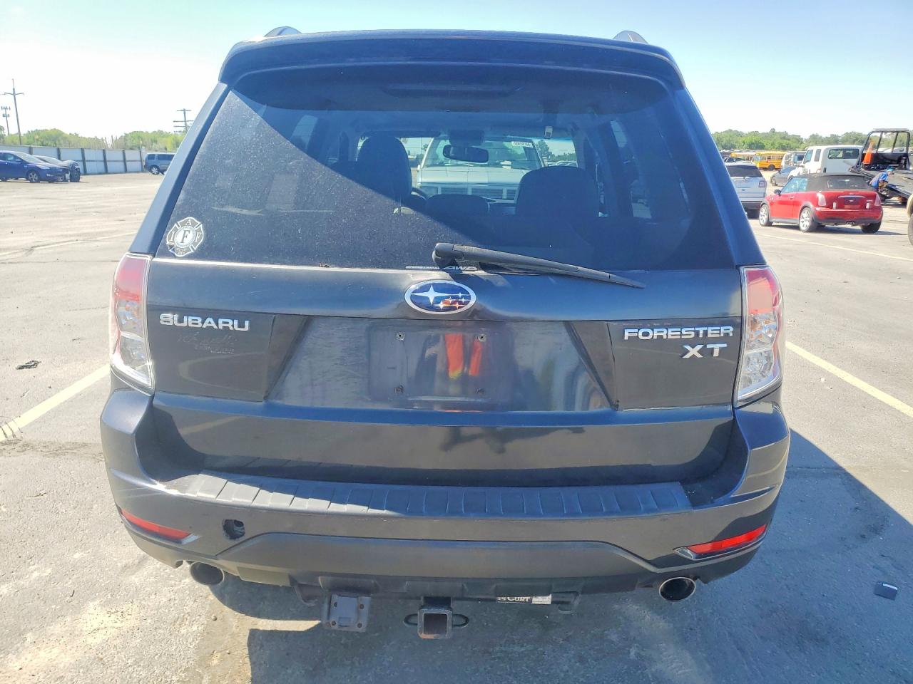 2009 Subaru Forester 2.5xt Limited Charcoal vin: JF2SH66619H776637
