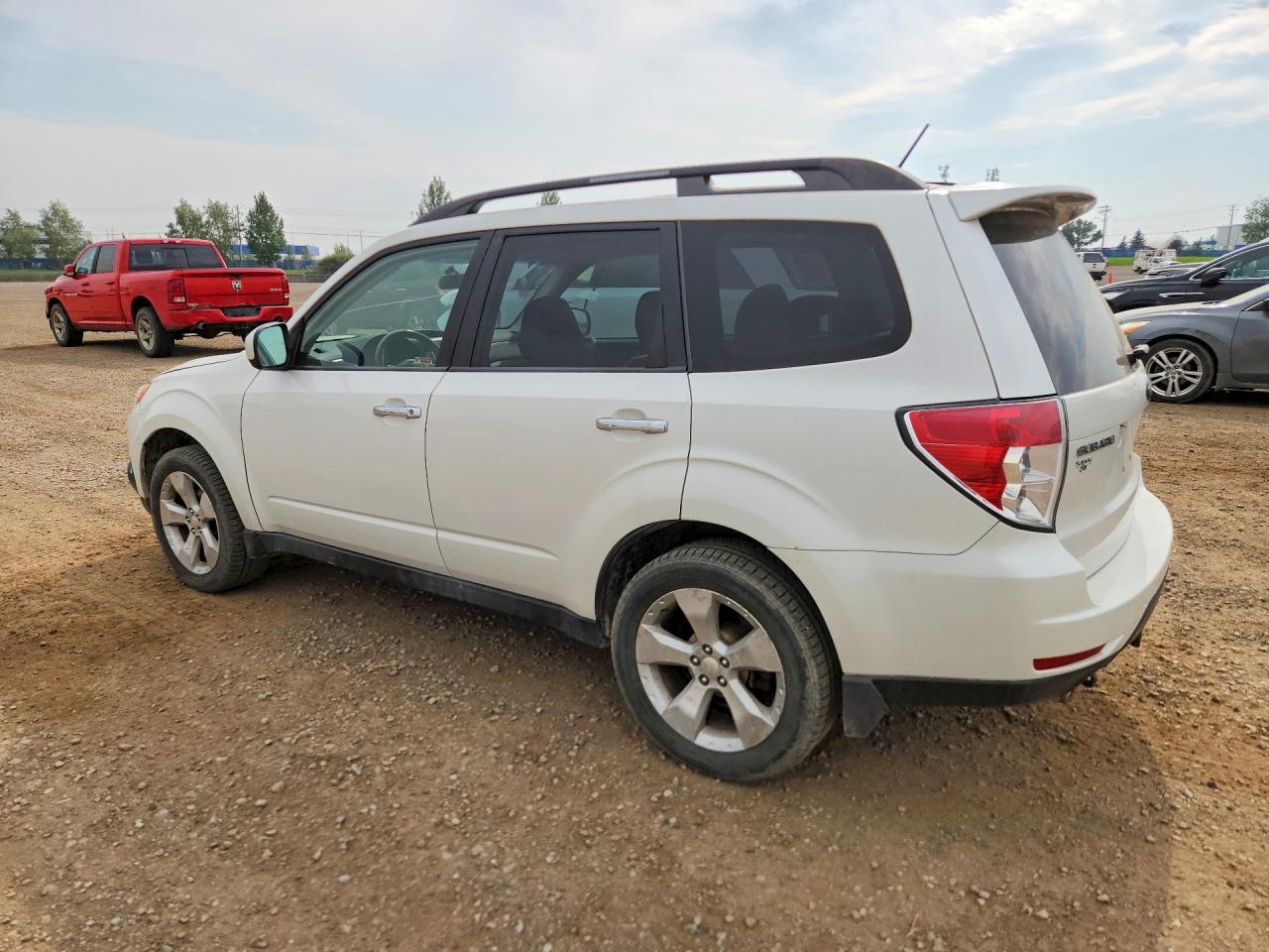 2009 Subaru Forester 2.5xt Limited White vin: JF2SH66629H719041