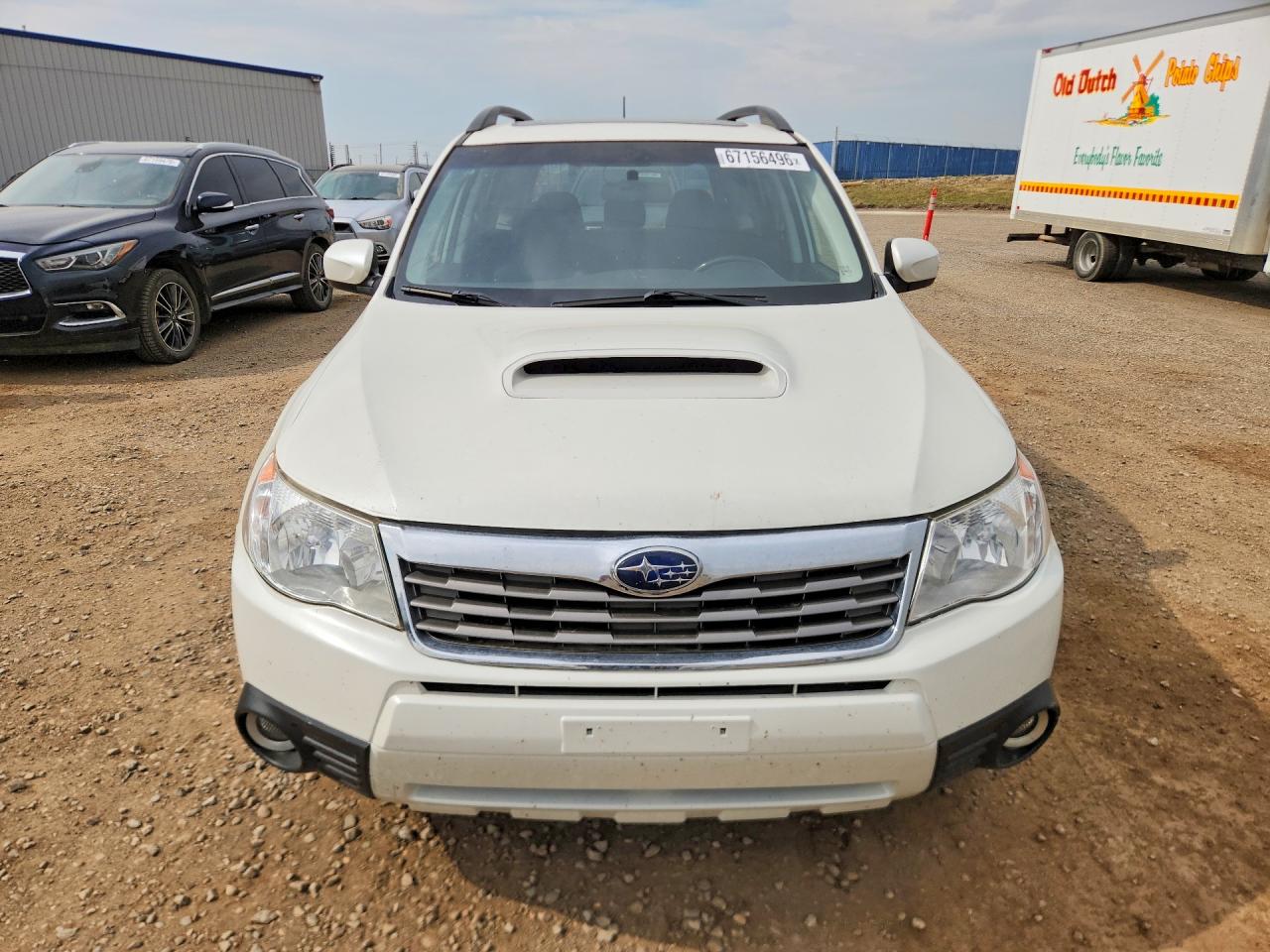 2009 Subaru Forester 2.5xt Limited White vin: JF2SH66629H719041