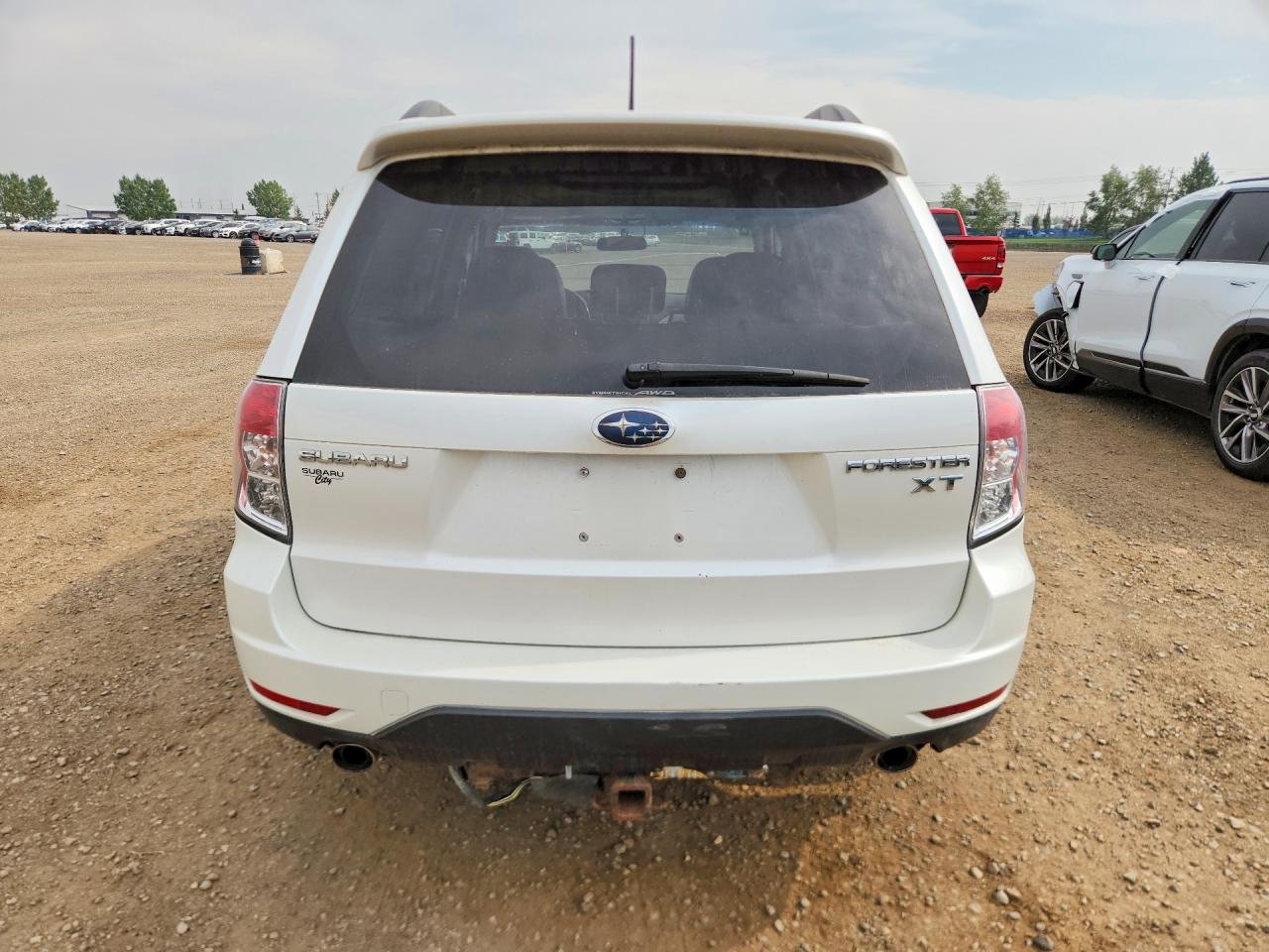 2009 Subaru Forester 2.5xt Limited White vin: JF2SH66629H719041