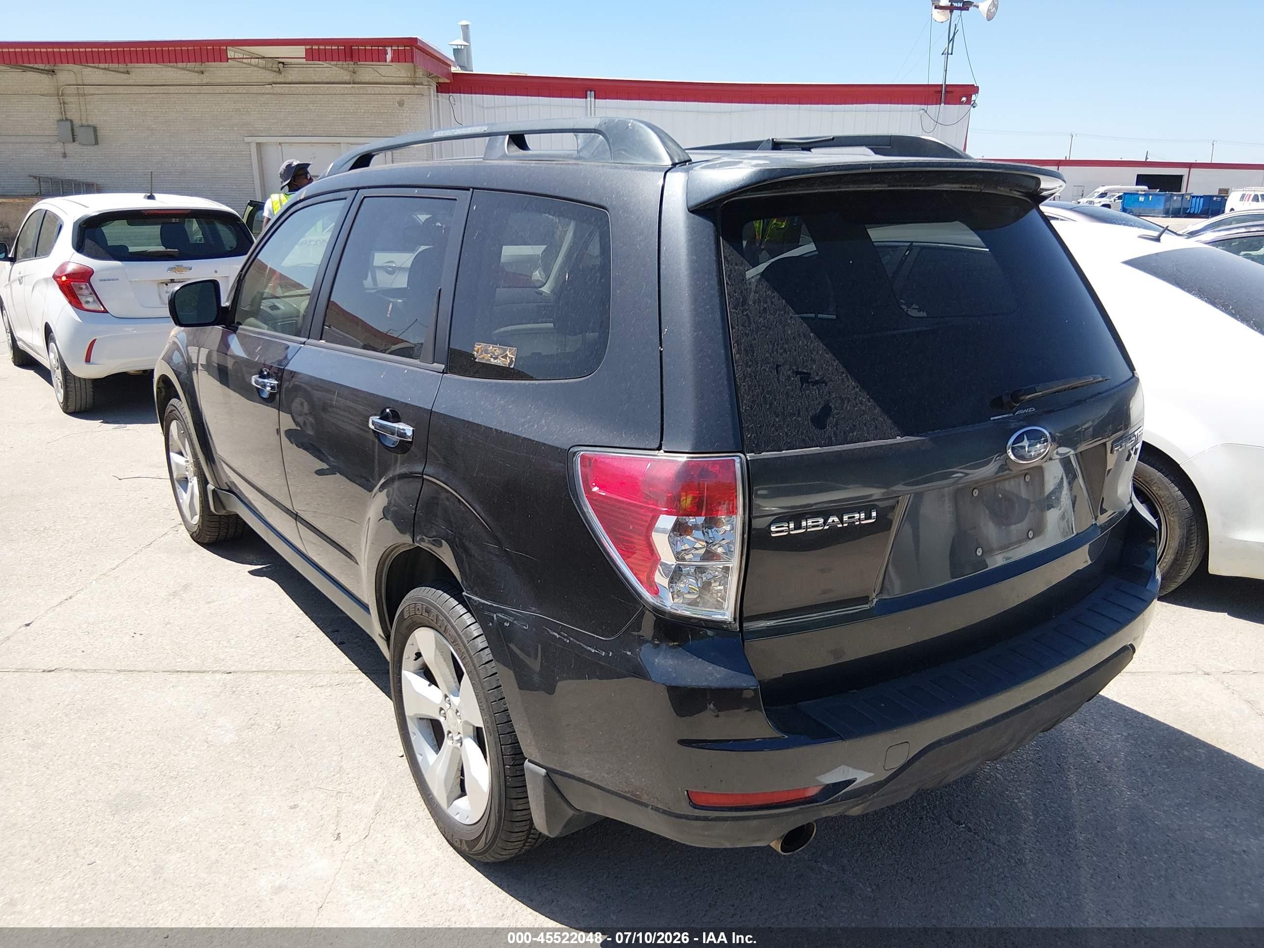 2009 Subaru Forester 2.5xt Limited Gray vin: JF2SH66689H744686