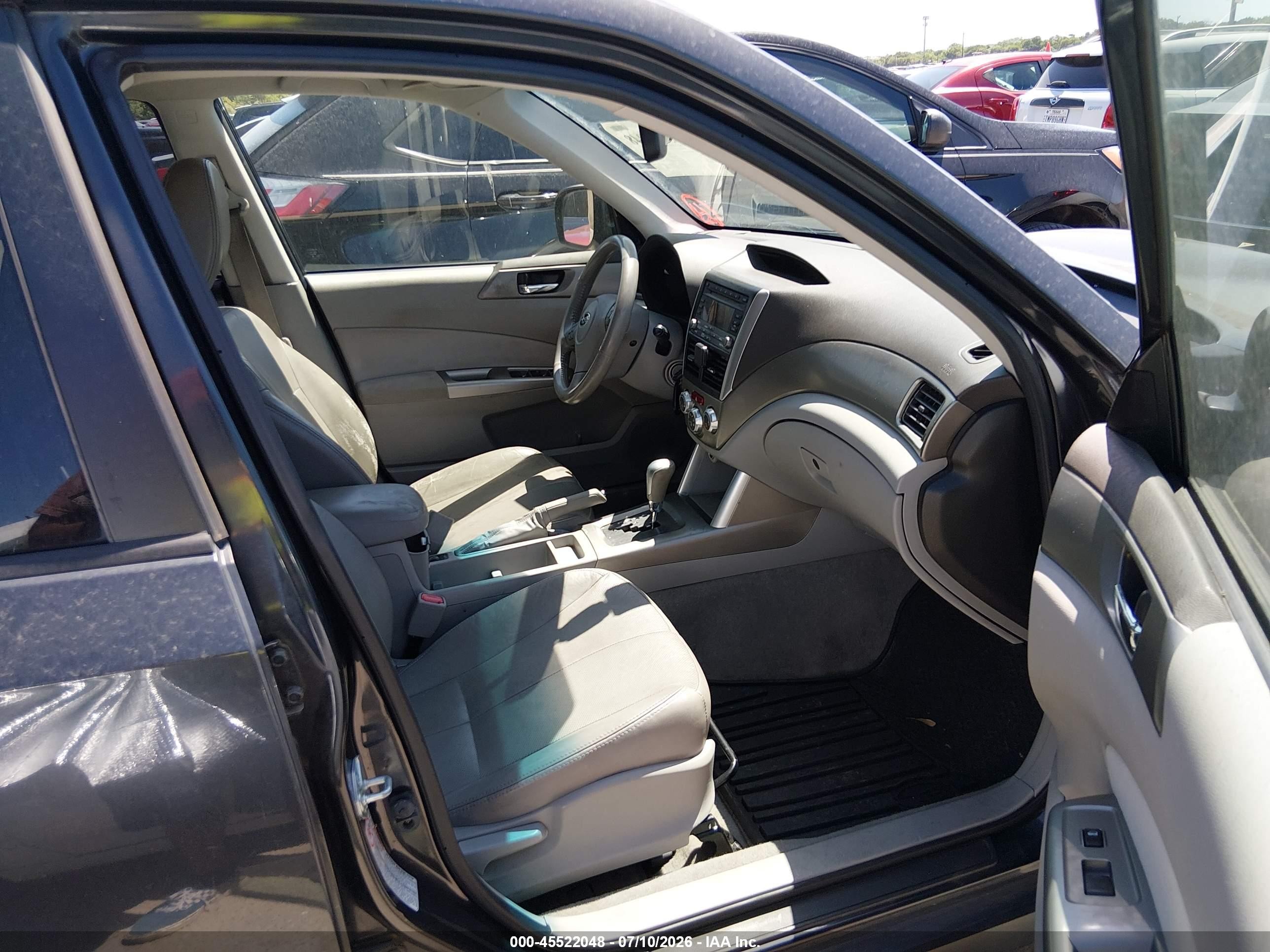 2009 Subaru Forester 2.5xt Limited Gray vin: JF2SH66689H744686