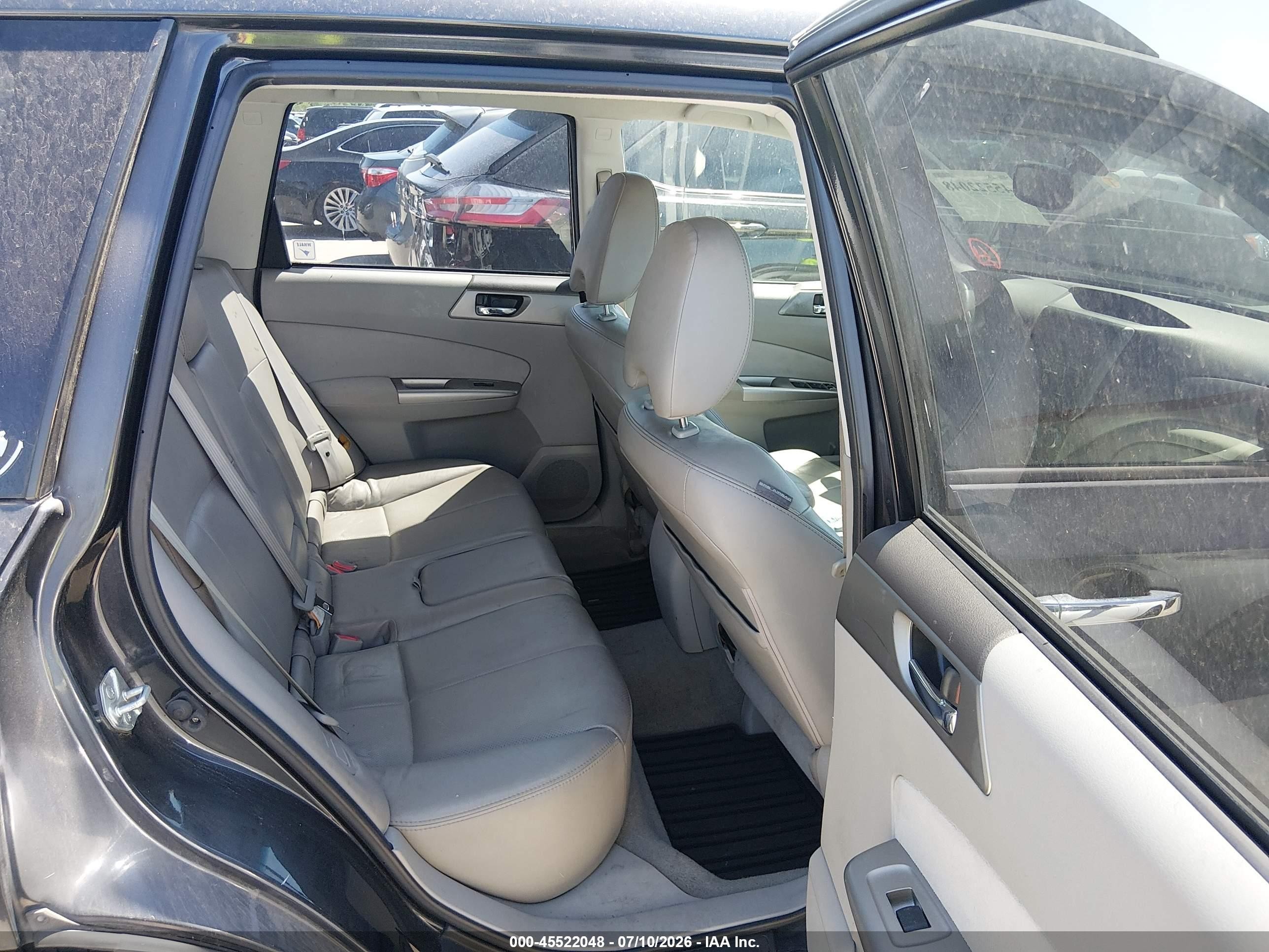 2009 Subaru Forester 2.5xt Limited Gray vin: JF2SH66689H744686
