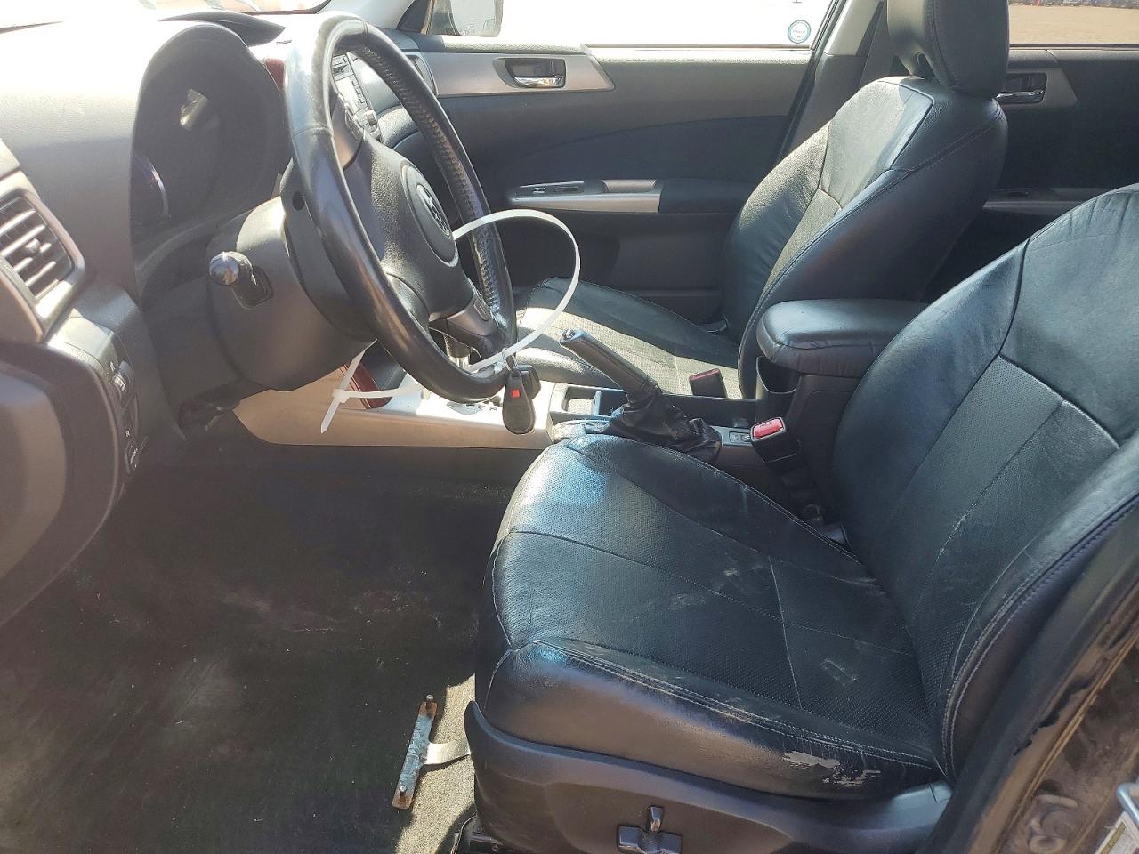 2009 Subaru Forester 2.5xt Limited Black vin: JF2SH66699H719733