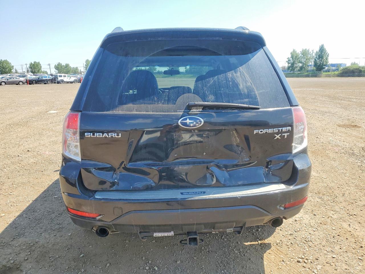 2009 Subaru Forester 2.5xt Limited Black vin: JF2SH66699H719733