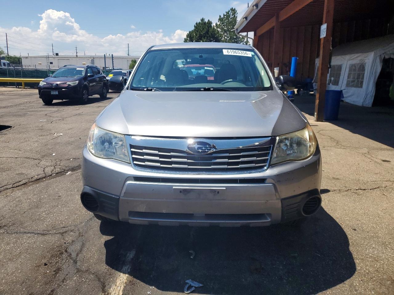 2010 Subaru Forester 2.5x Silver vin: JF2SH6AC0AG759335