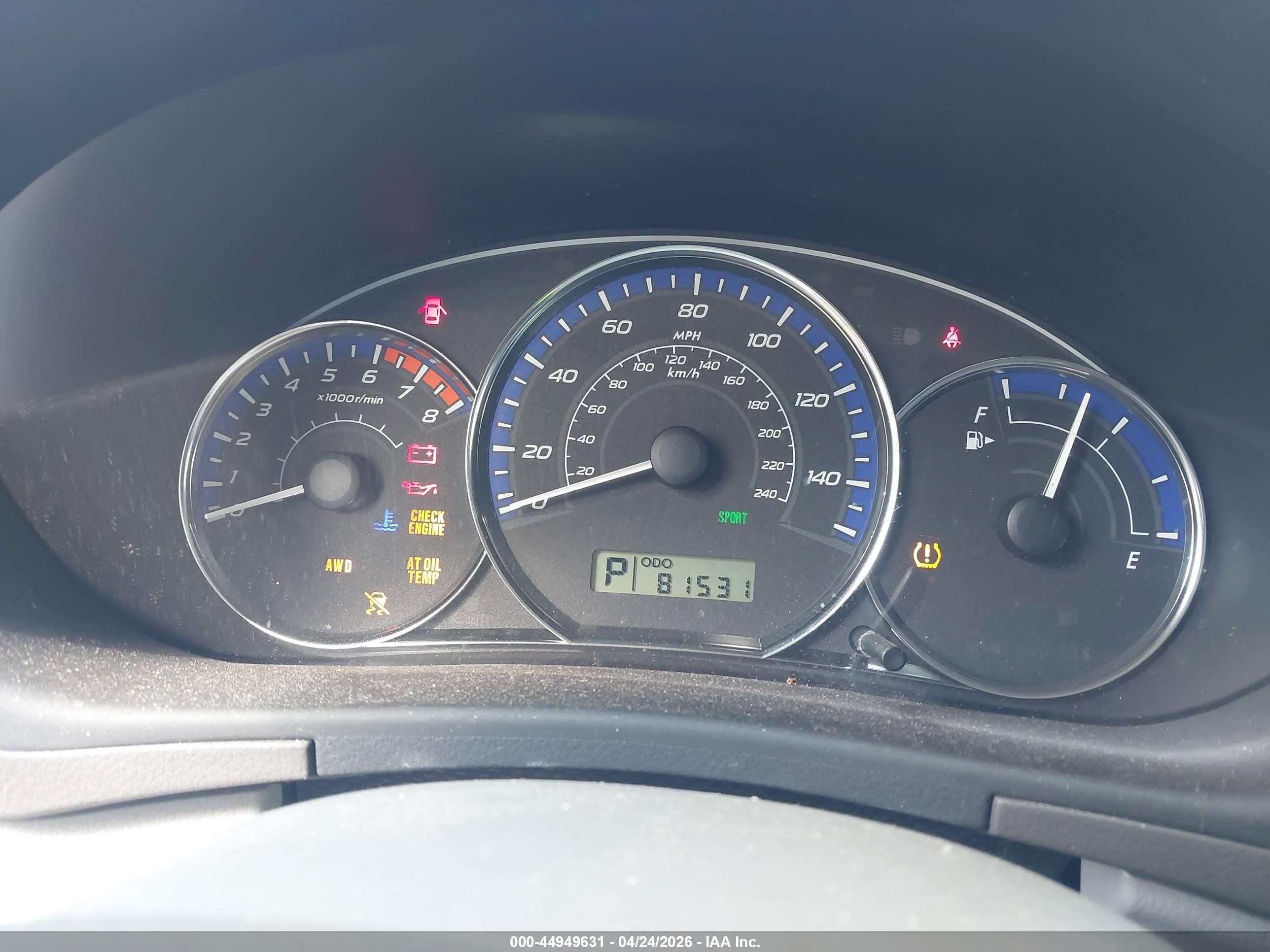 2010 Subaru Forester 2.5x Red vin: JF2SH6AC0AH702319