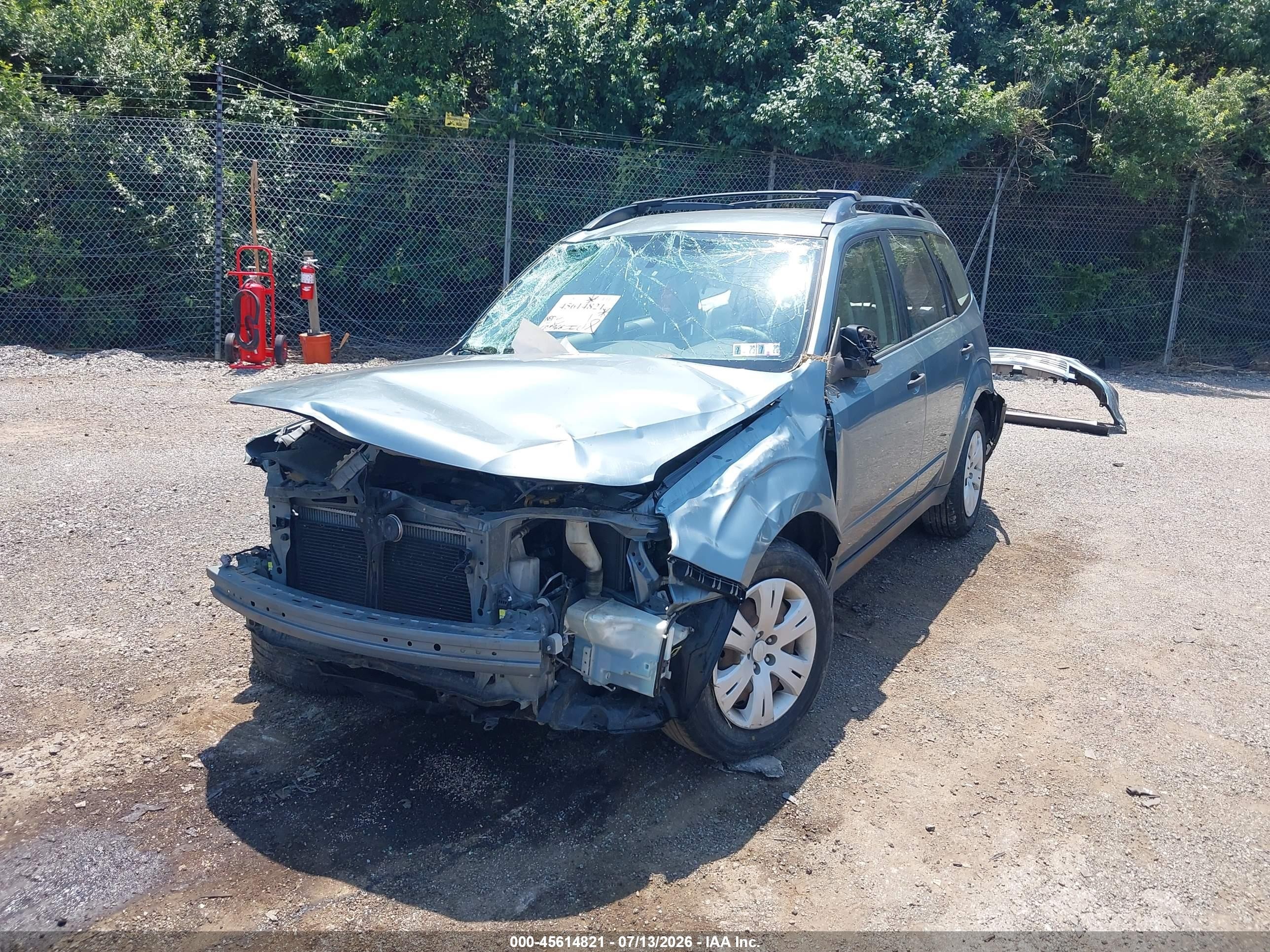 2010 Subaru Forester 2.5x Teal vin: JF2SH6AC0AH745736