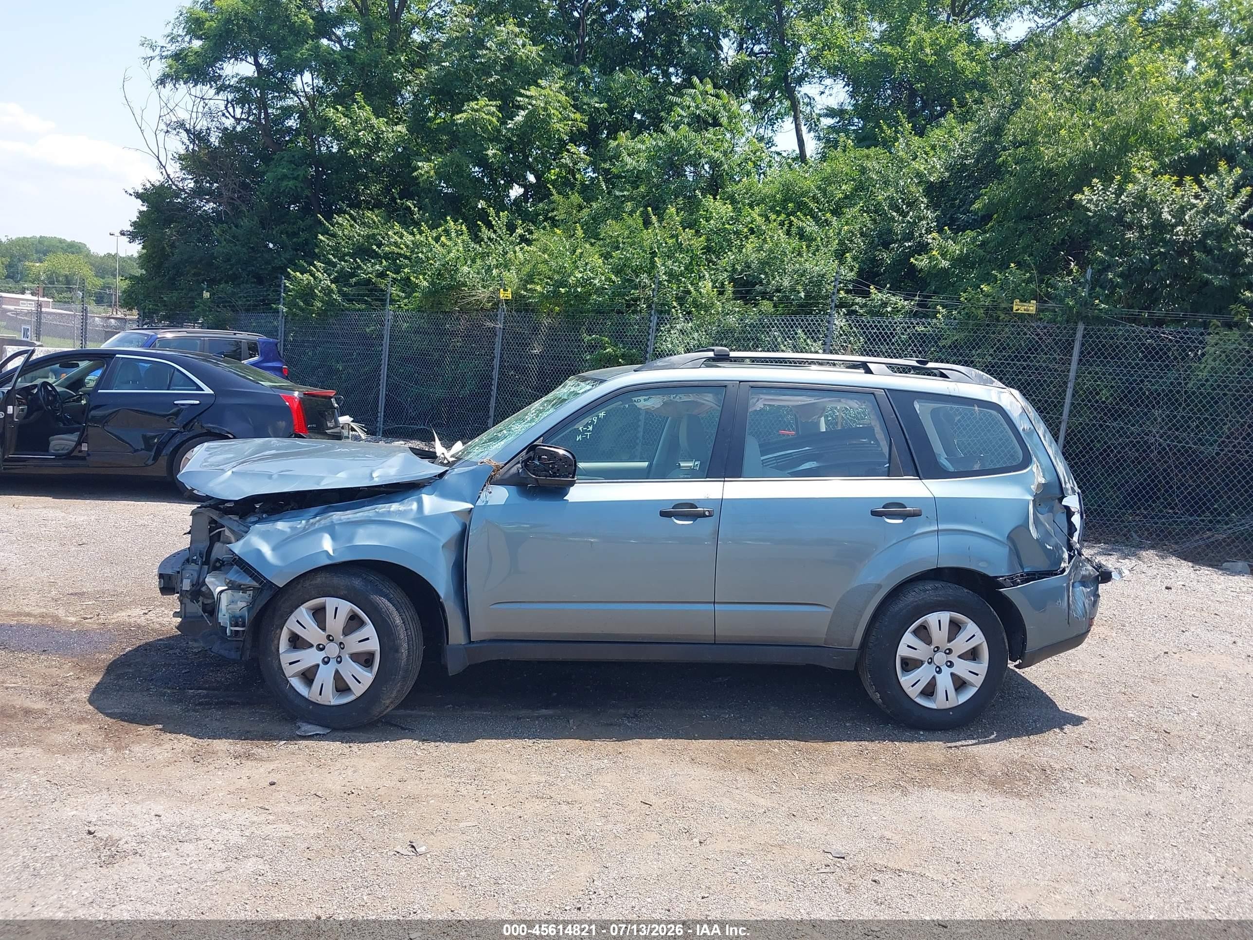2010 Subaru Forester 2.5x Teal vin: JF2SH6AC0AH745736