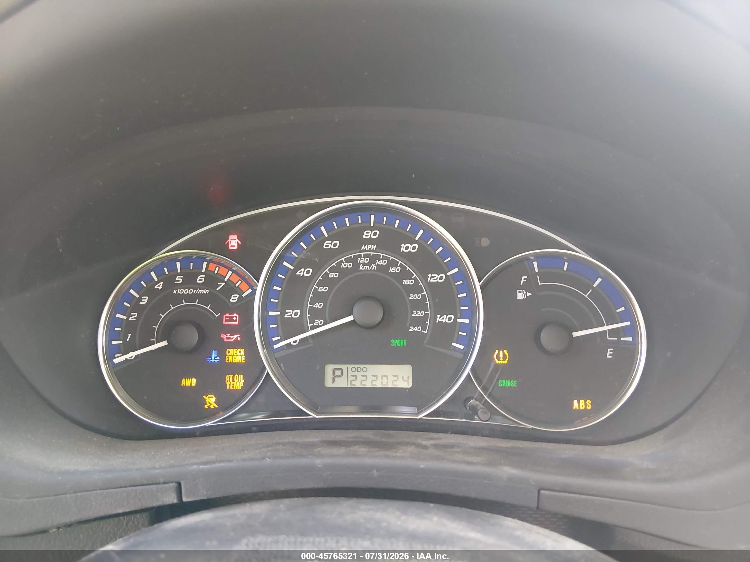 2010 Subaru Forester 2.5x Black vin: JF2SH6AC1AH726287