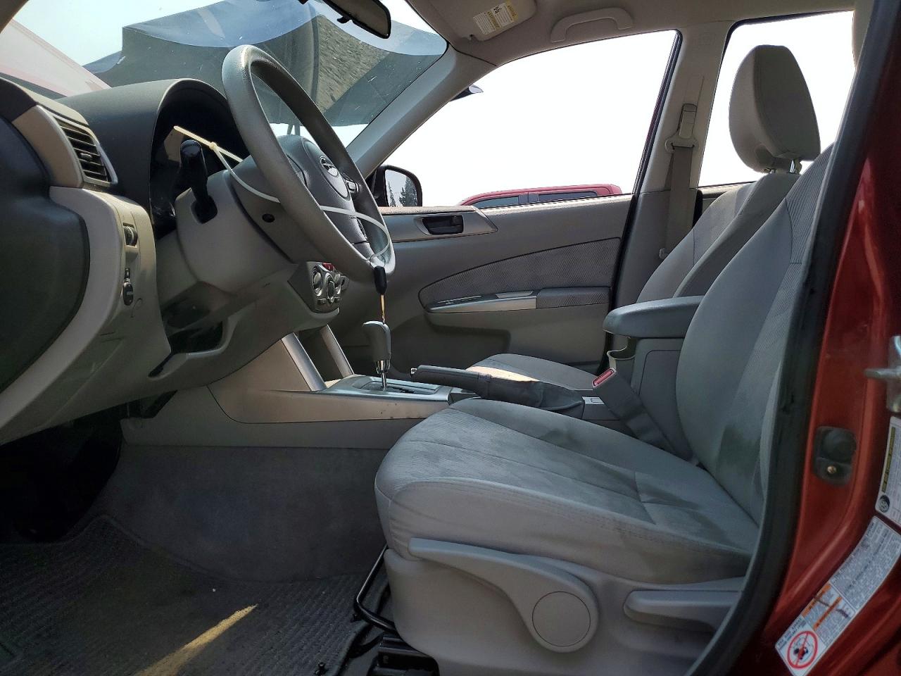 2010 Subaru Forester 2.5x Red vin: JF2SH6AC1AH728637
