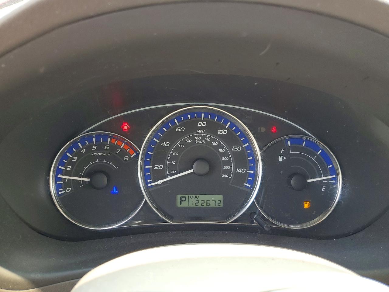2010 Subaru Forester 2.5x Red vin: JF2SH6AC1AH728637