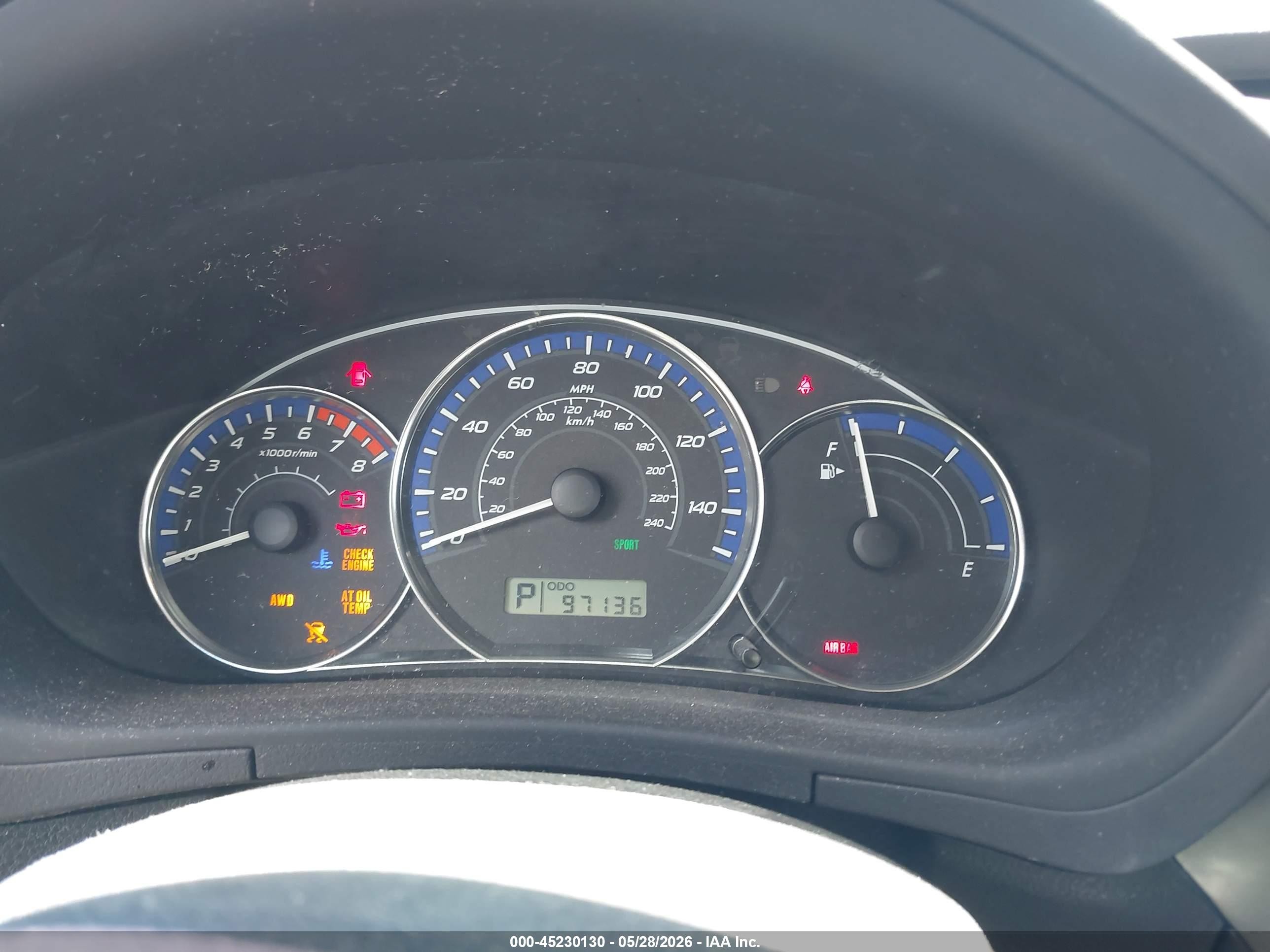 2010 Subaru Forester 2.5x Orange vin: JF2SH6AC1AH753568