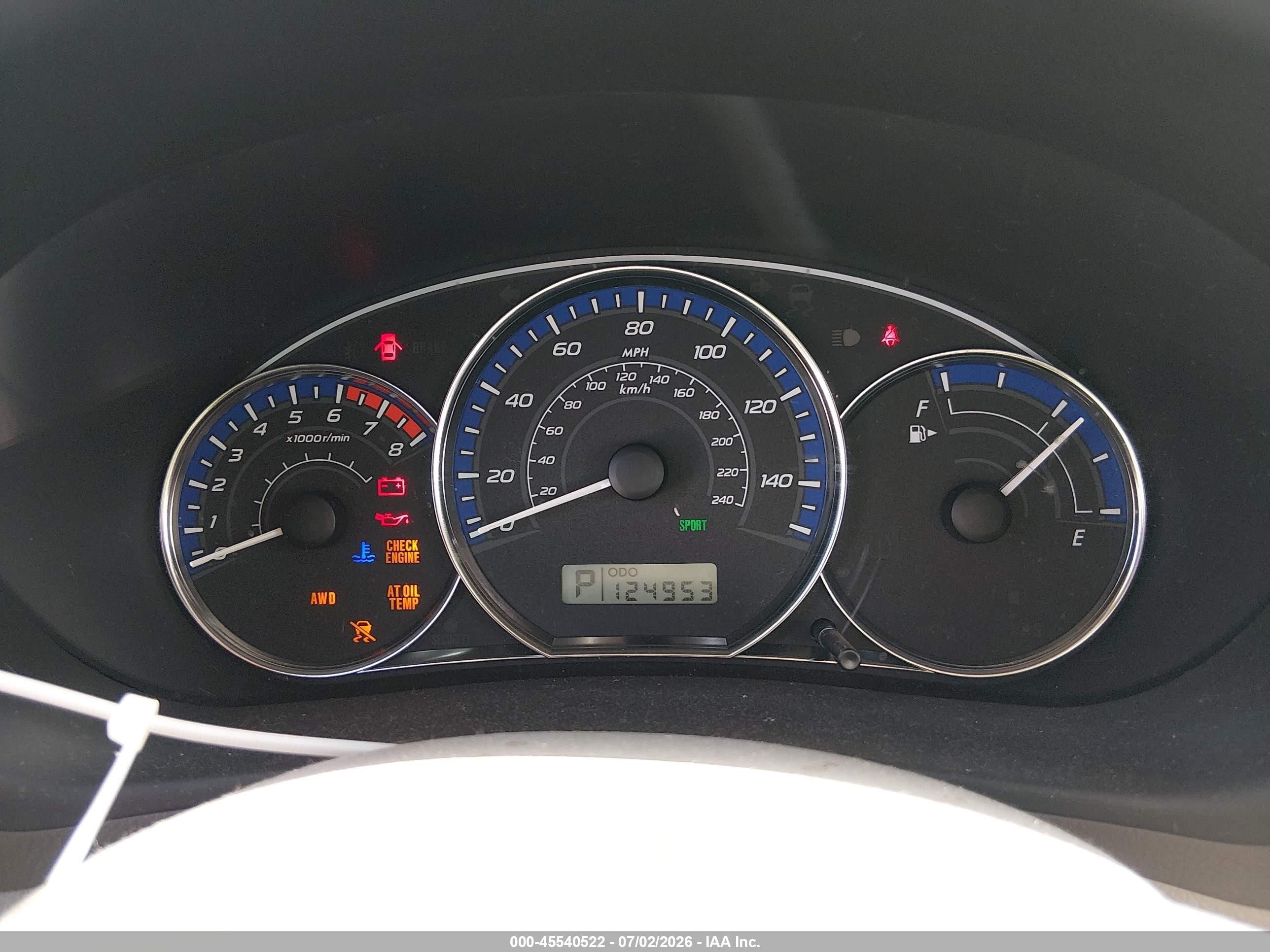 2010 Subaru Forester 2.5x Gray vin: JF2SH6AC2AH751635