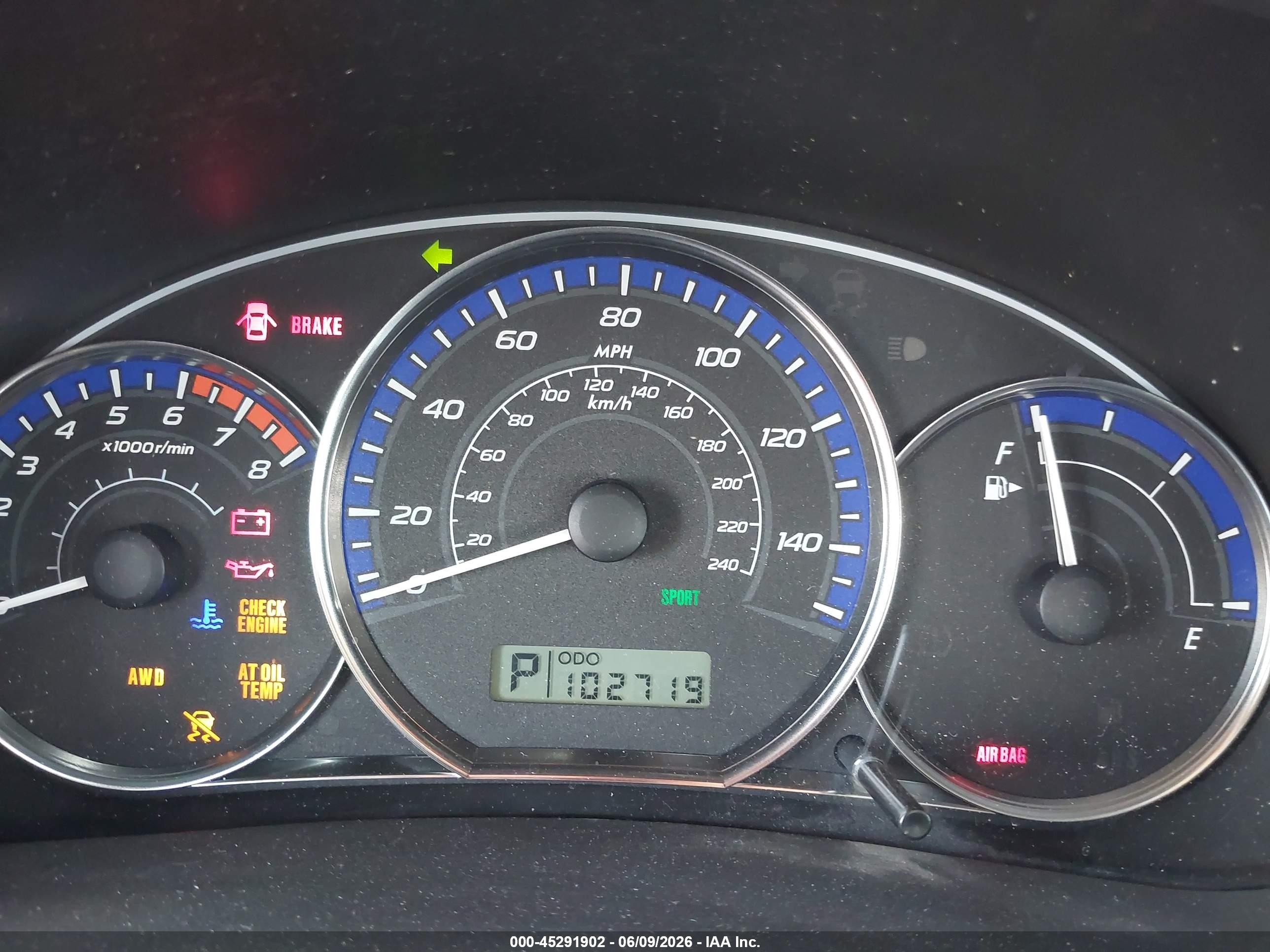 2010 Subaru Forester 2.5x Красный vin: JF2SH6AC2AH757998