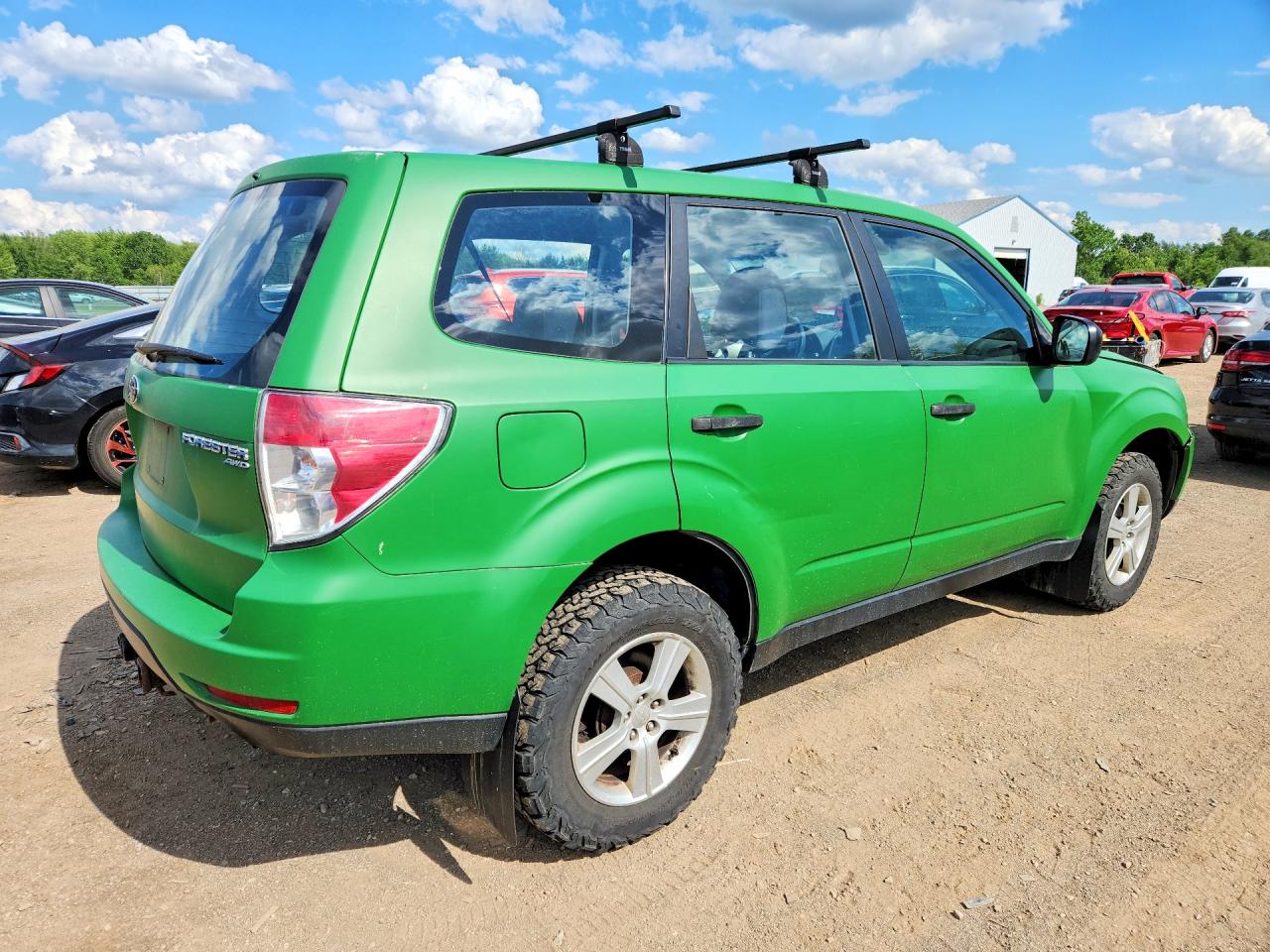 2010 Subaru Forester 2.5x Green vin: JF2SH6AC3AG725082