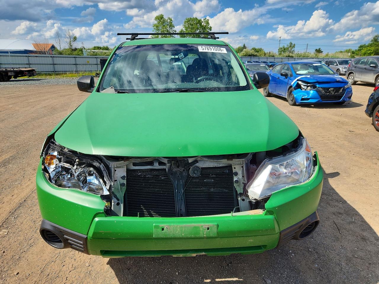 2010 Subaru Forester 2.5x Green vin: JF2SH6AC3AG725082