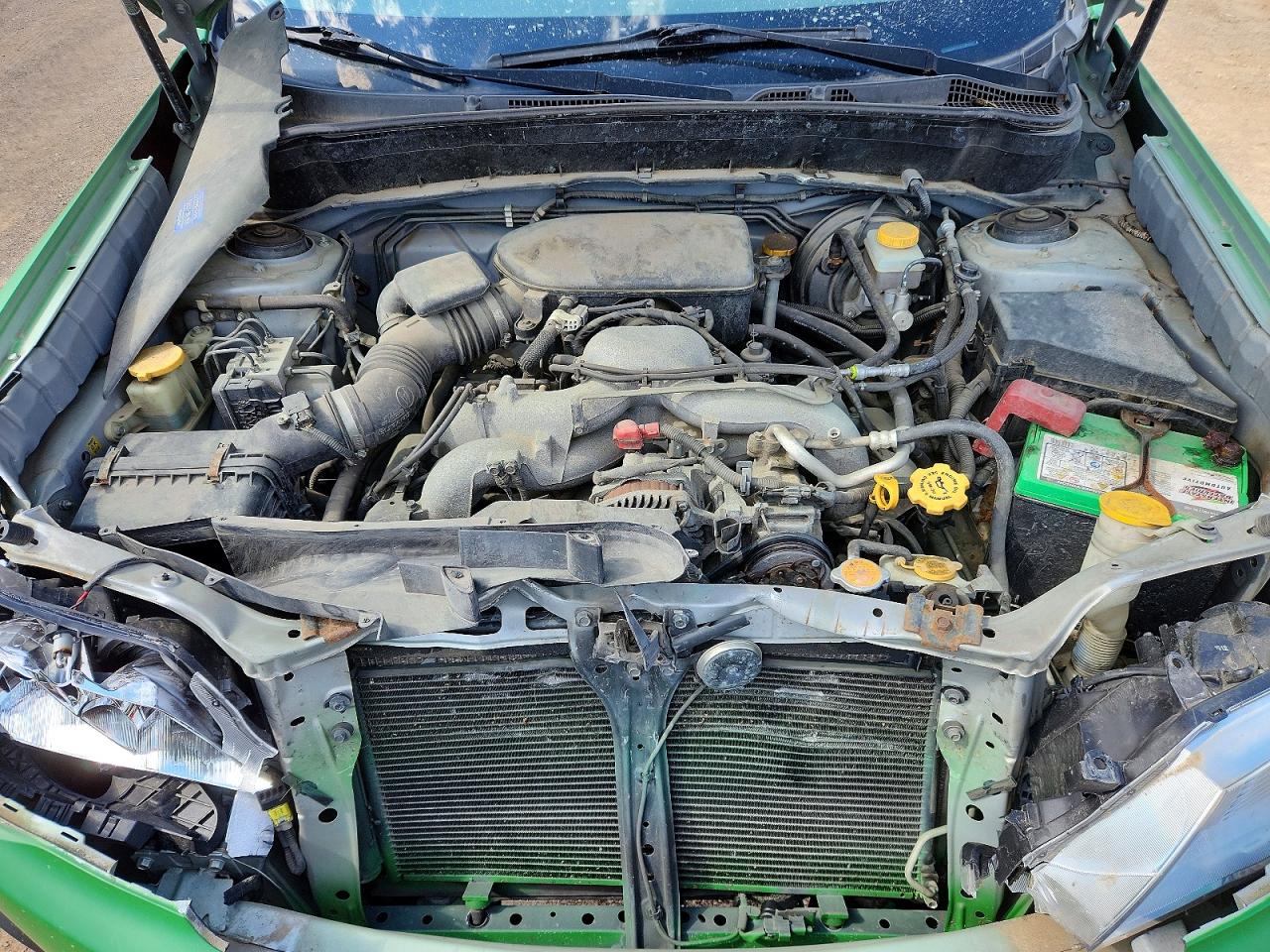 2010 Subaru Forester 2.5x Green vin: JF2SH6AC3AG725082
