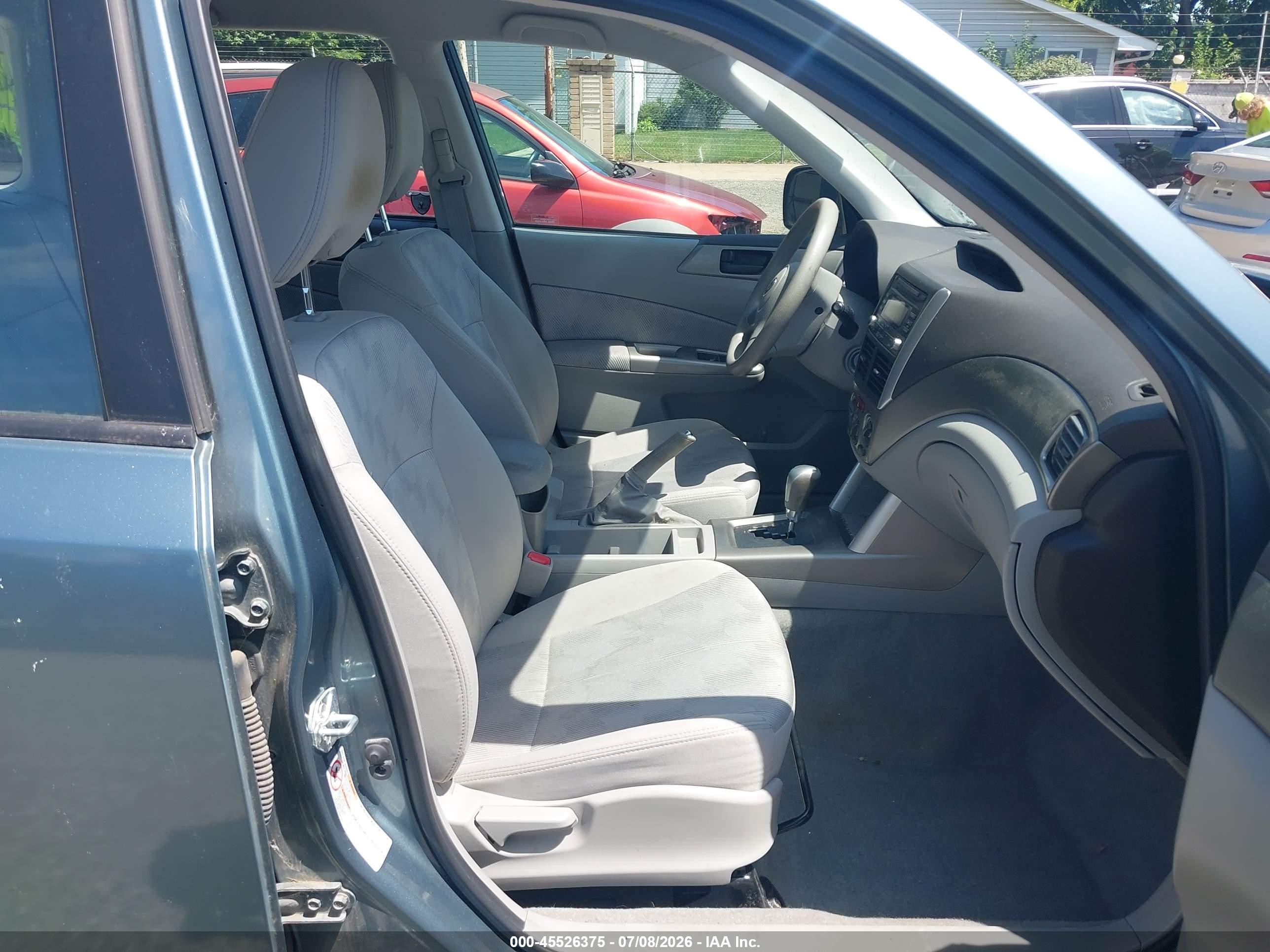 2010 Subaru Forester 2.5x Синий vin: JF2SH6AC3AH708079