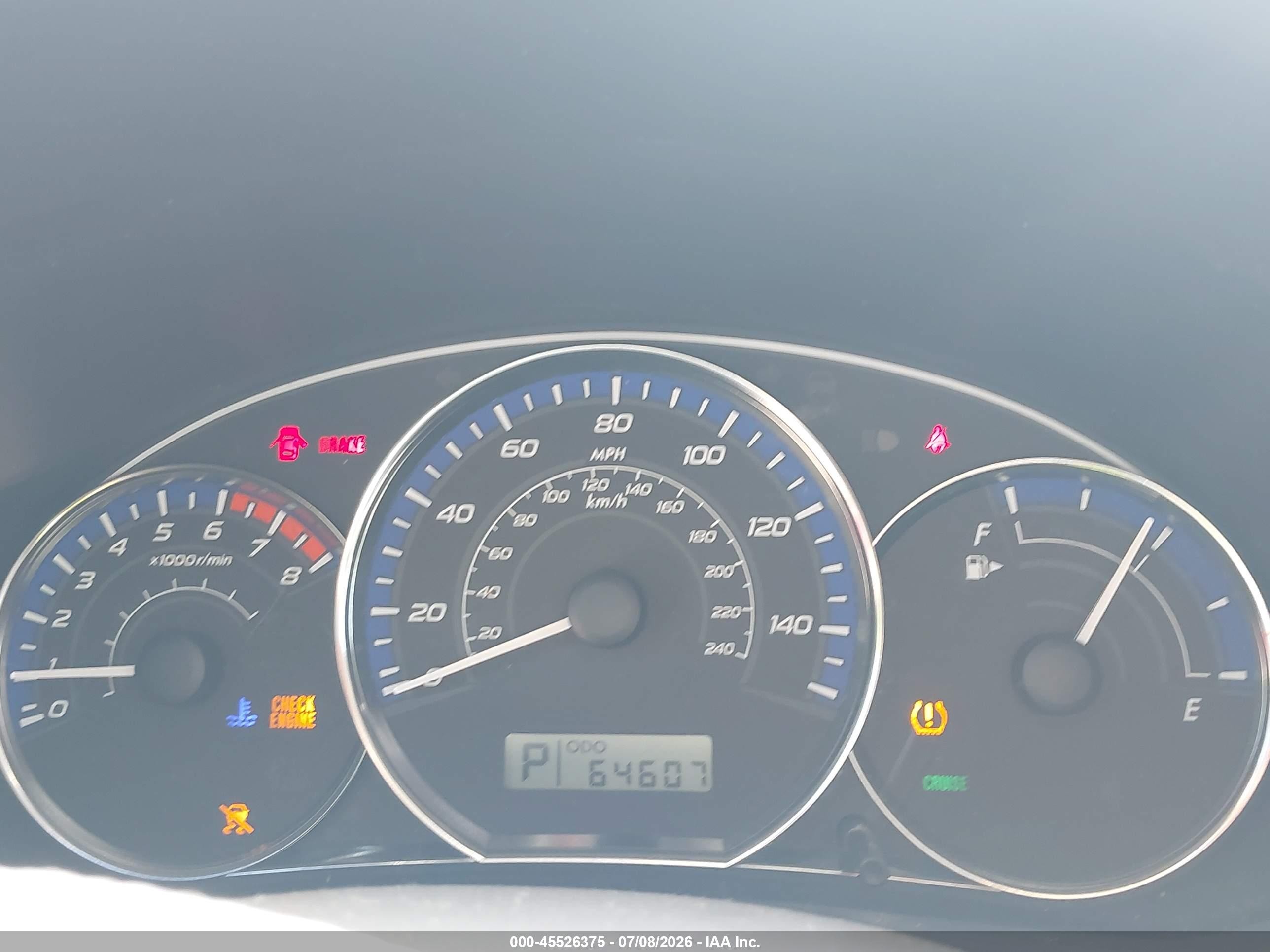 2010 Subaru Forester 2.5x Синий vin: JF2SH6AC3AH708079
