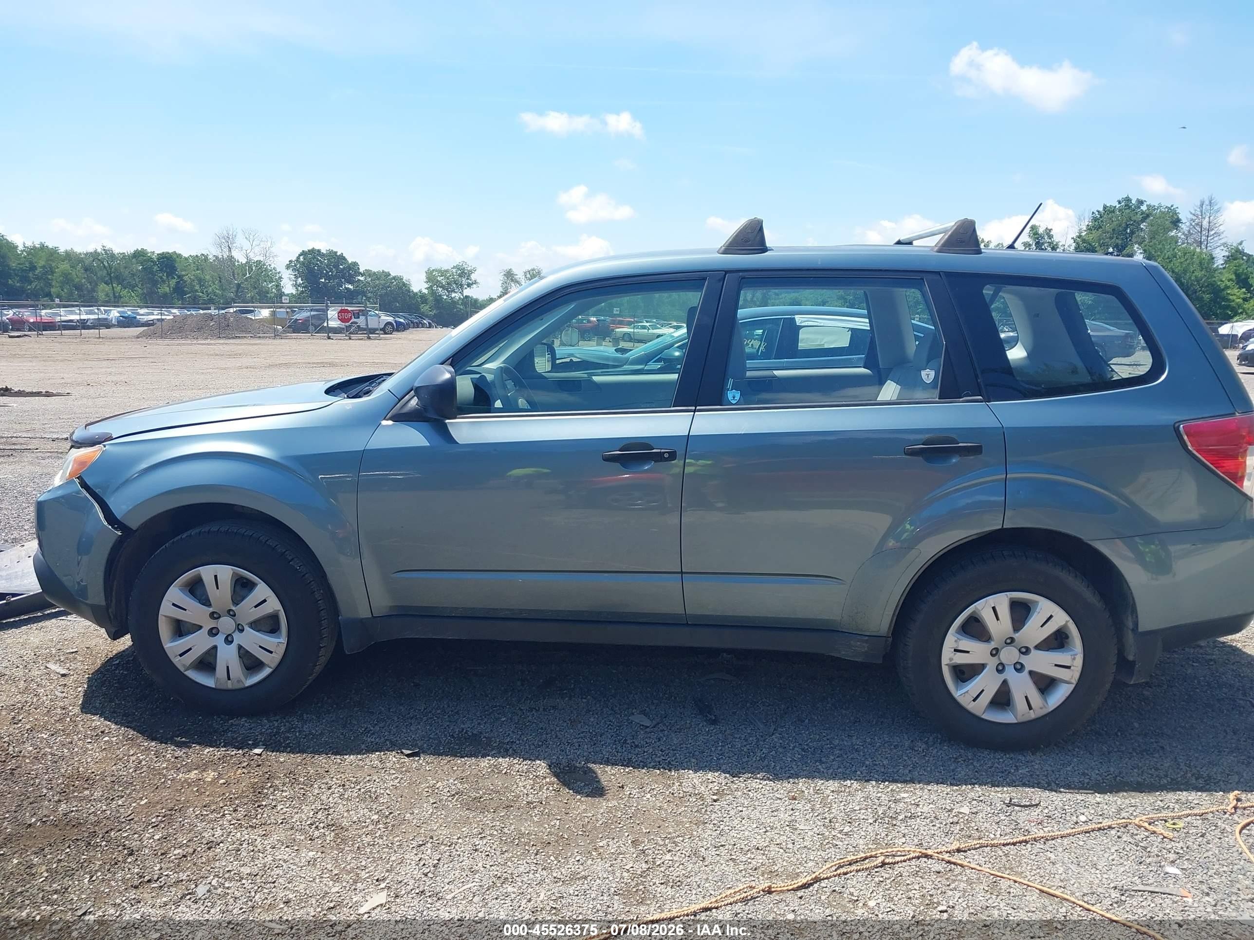 2010 Subaru Forester 2.5x Синий vin: JF2SH6AC3AH708079