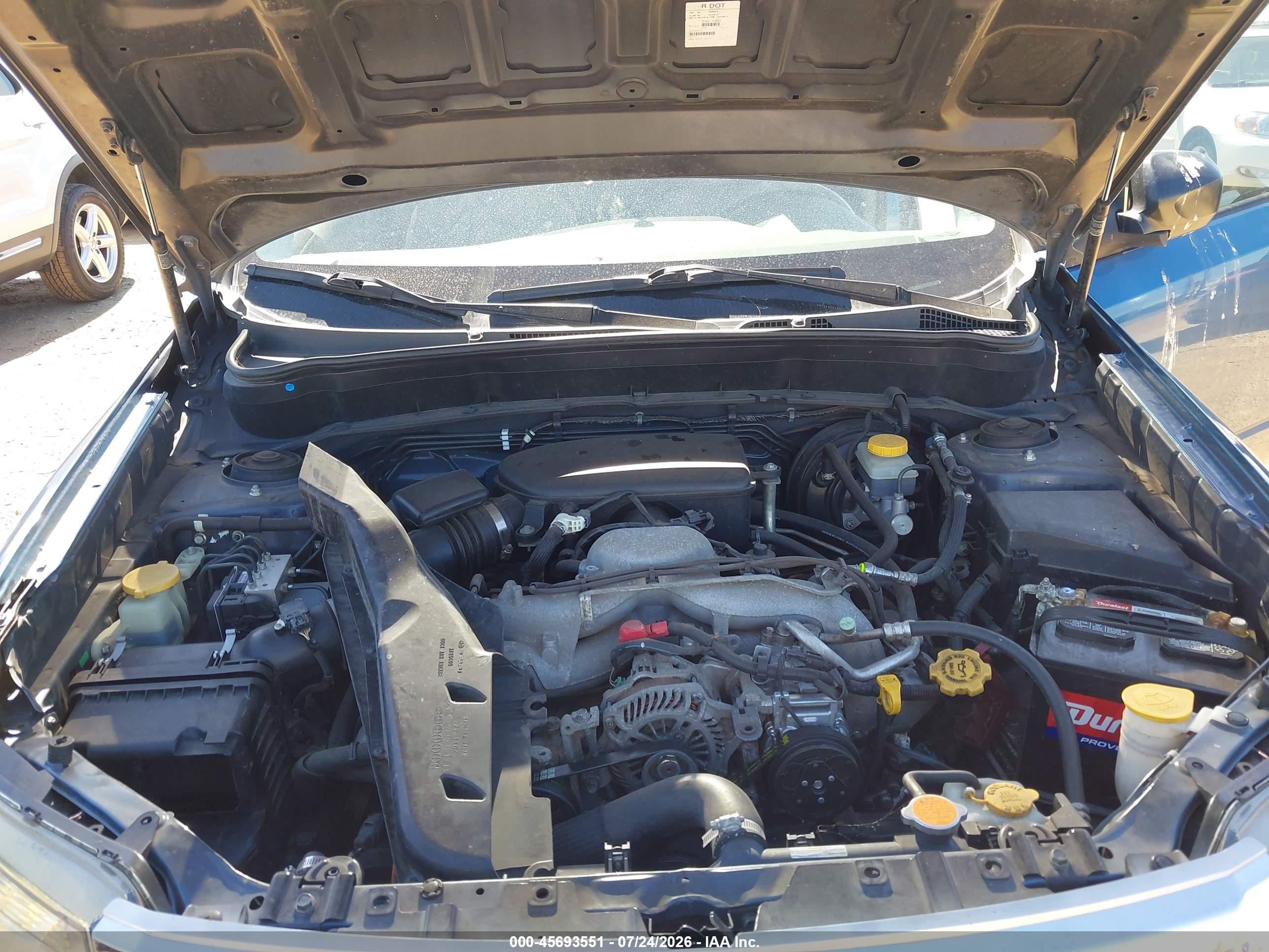 2010 Subaru Forester 2.5x Blue vin: JF2SH6AC3AH756553