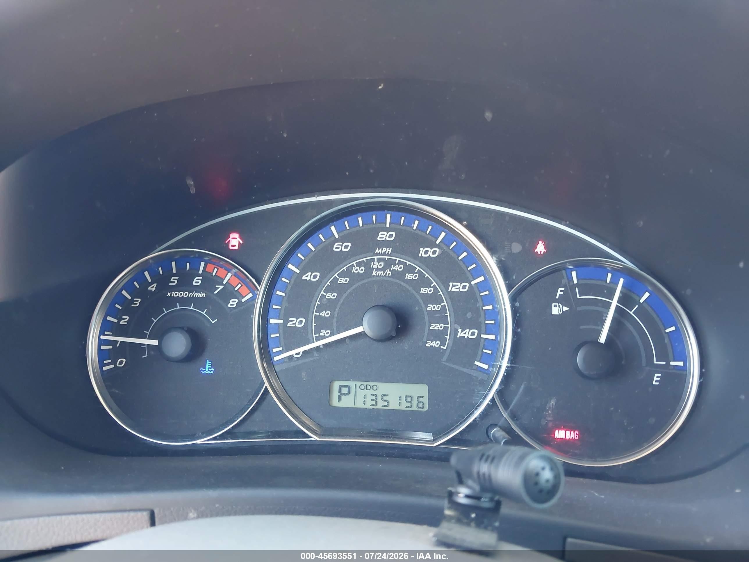 2010 Subaru Forester 2.5x Blue vin: JF2SH6AC3AH756553