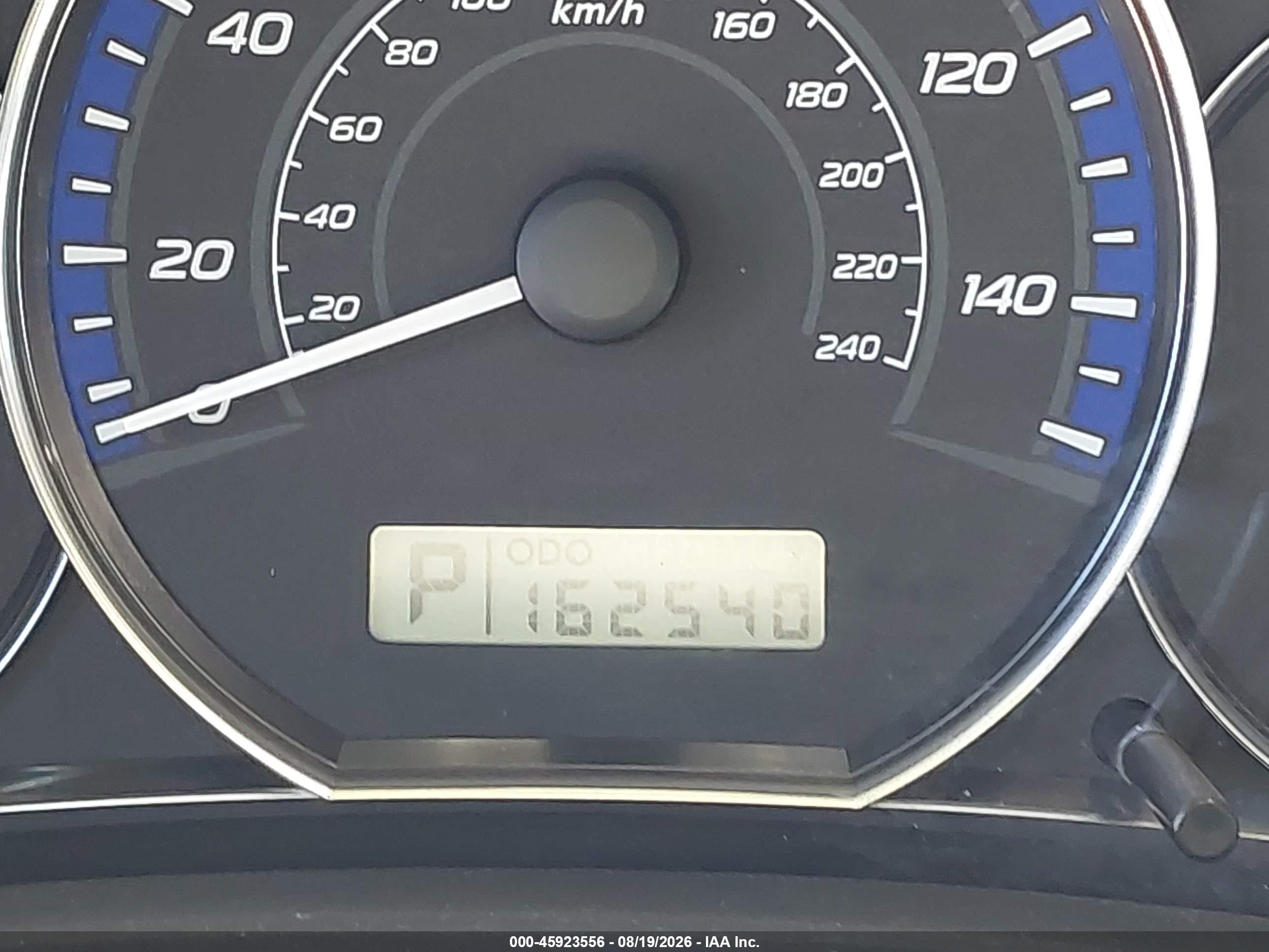2010 Subaru Forester 2.5x Blue vin: JF2SH6AC3AH757198
