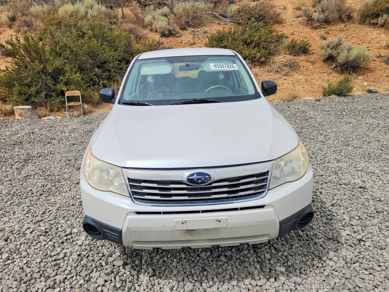 2010 Subaru Forester 2.5x White vin: JF2SH6AC4AH724193