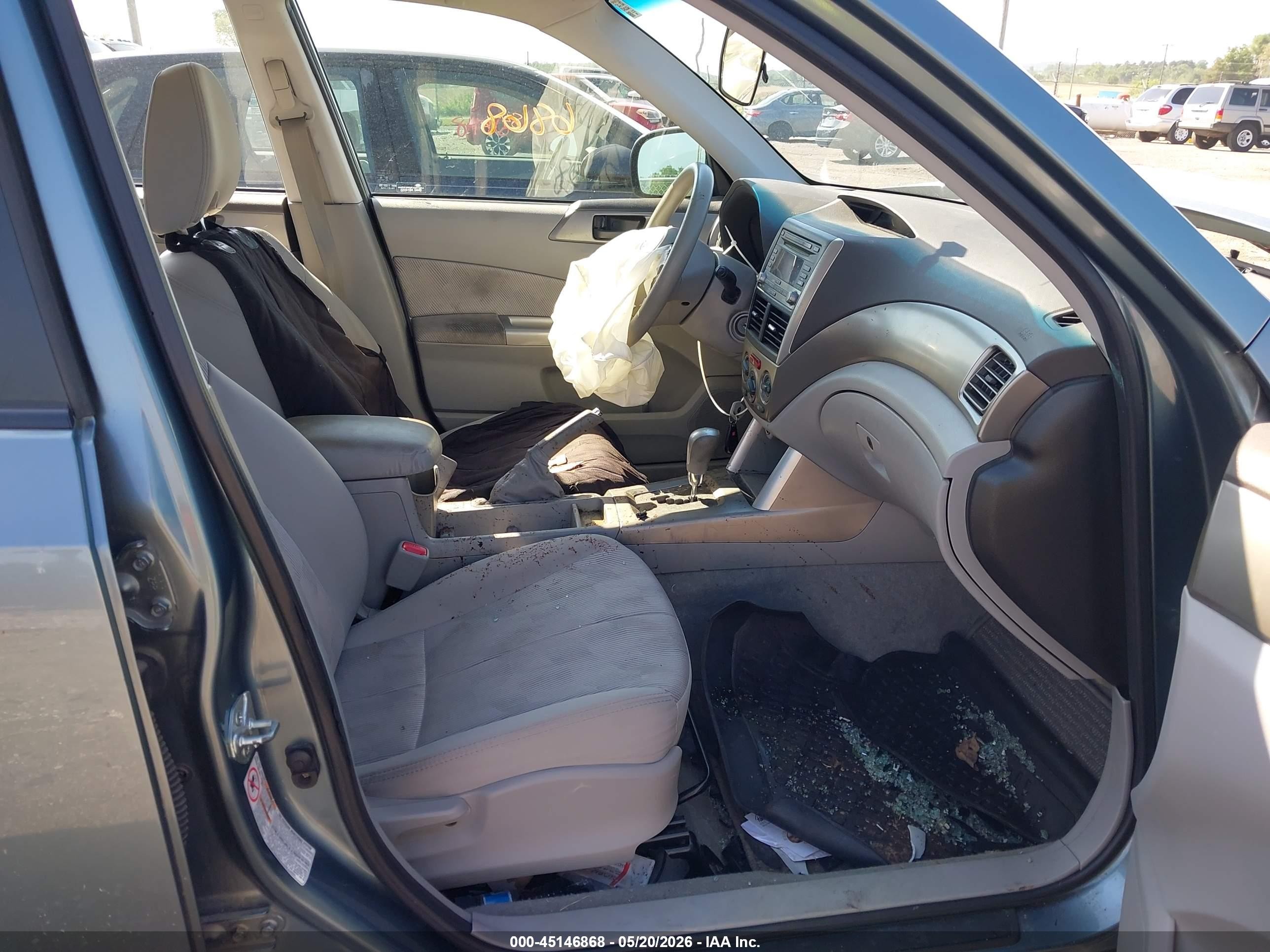 2010 Subaru Forester 2.5x Teal vin: JF2SH6AC4AH740992