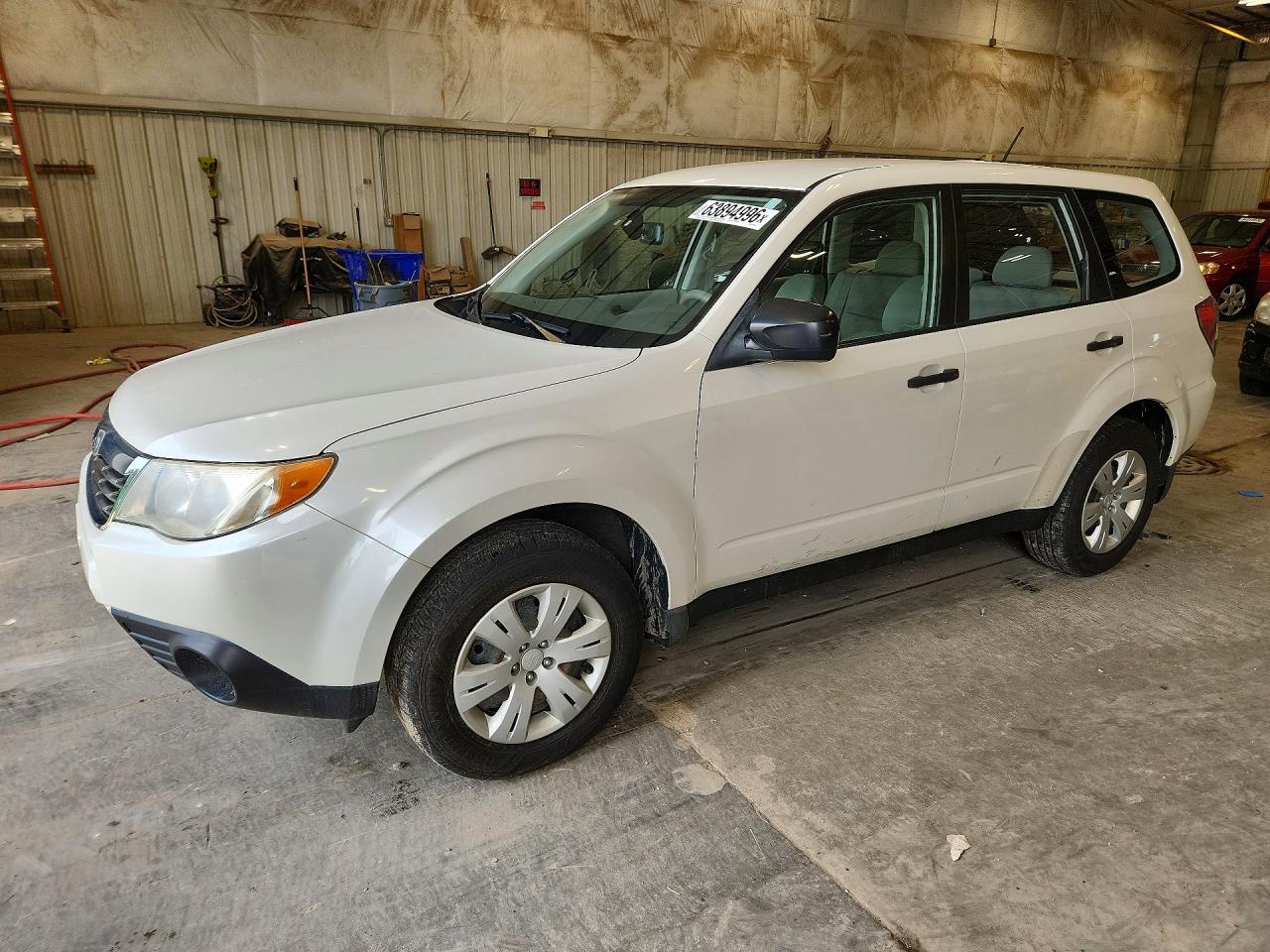 2010 Subaru Forester 2.5x White vin: JF2SH6AC4AH742306
