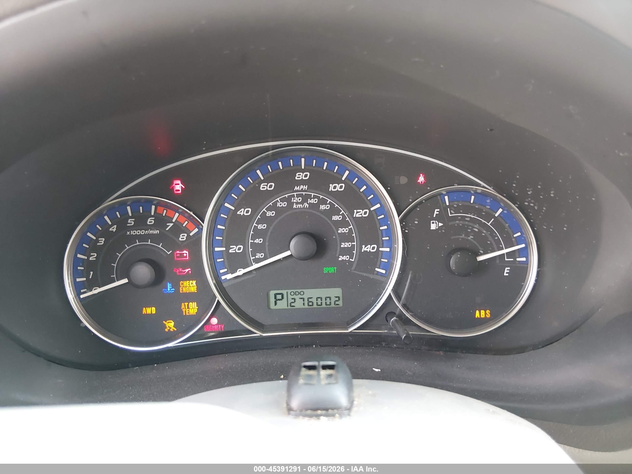 2010 Subaru Forester 2.5x Blue vin: JF2SH6AC4AH796799